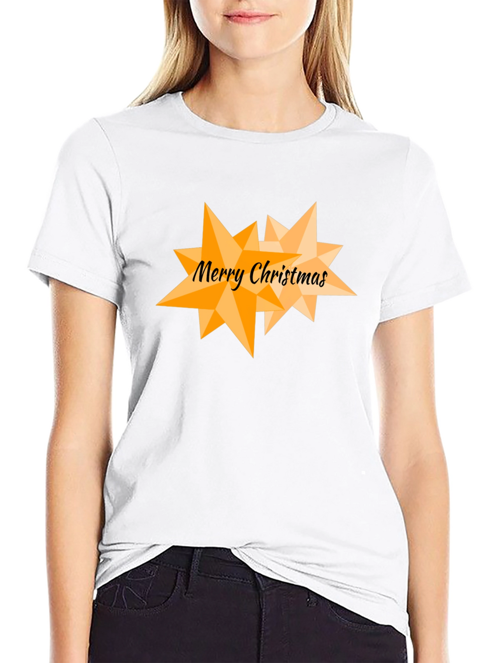 Merry Christmas Starburst T-Shirt