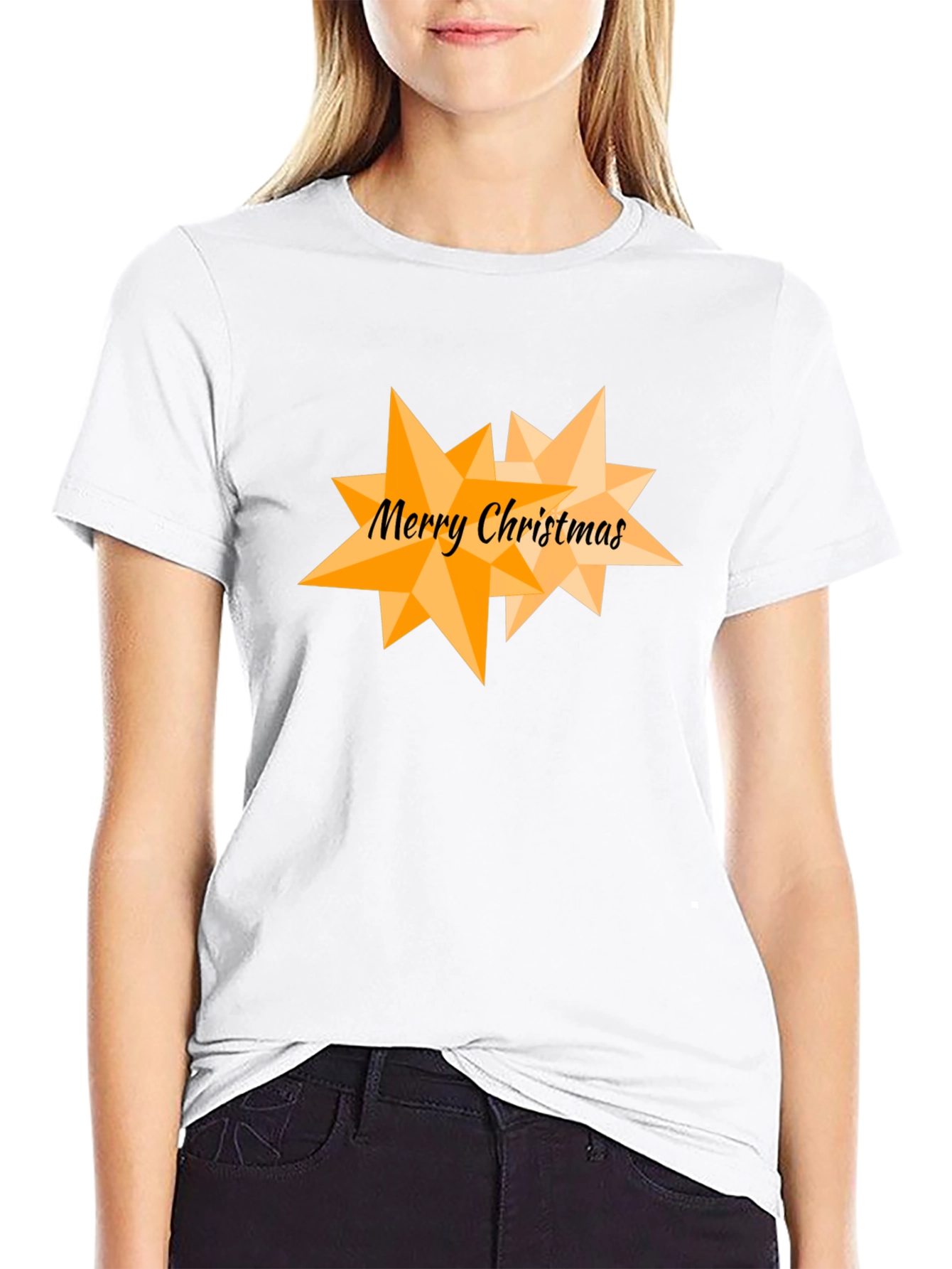 Merry Christmas Starburst T-Shirt