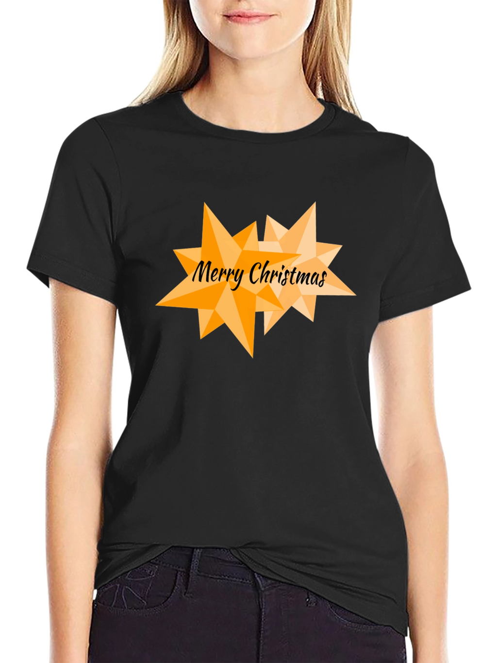 Merry Christmas Starburst T-Shirt