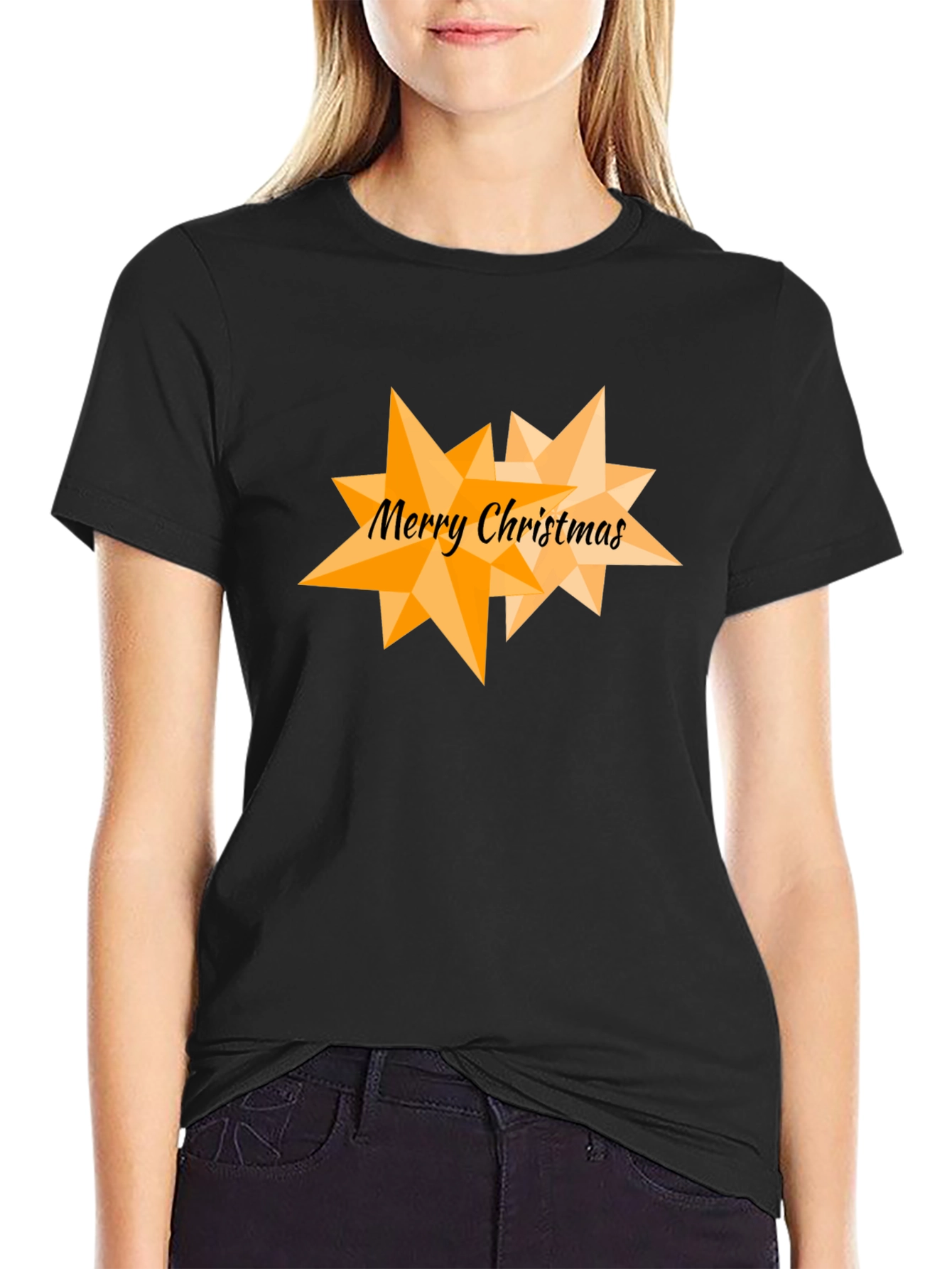 Merry Christmas Starburst T-Shirt