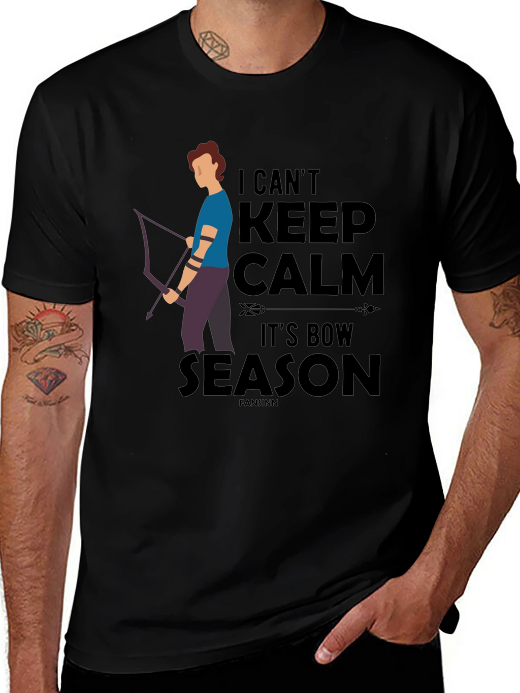 I Cant Keep Calm Bow Season T-Shirt