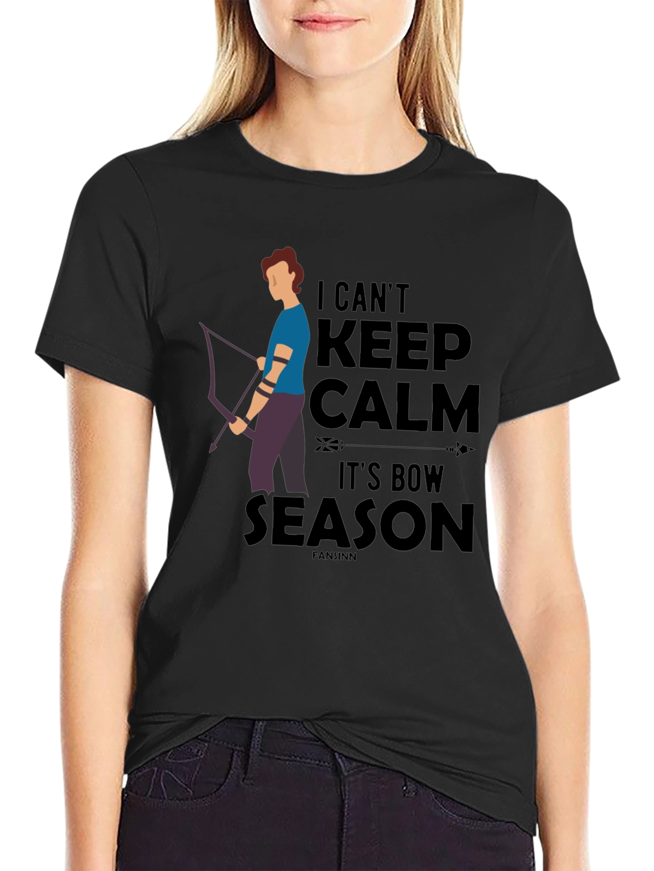 I Cant Keep Calm Bow Season T-Shirt