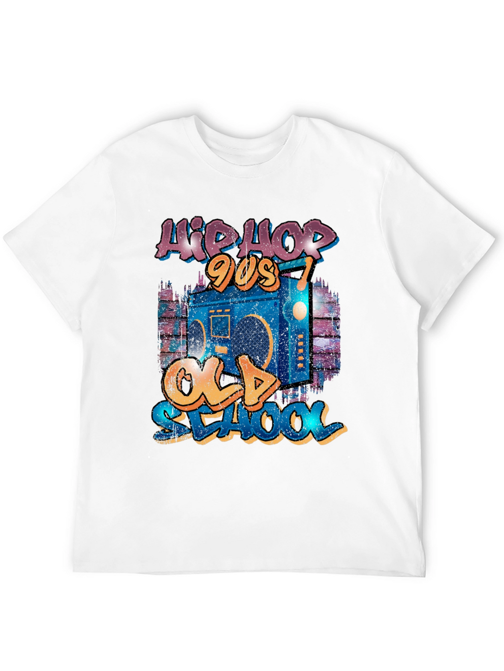 Hip Hop 90s Old School Graphic T-Shirt