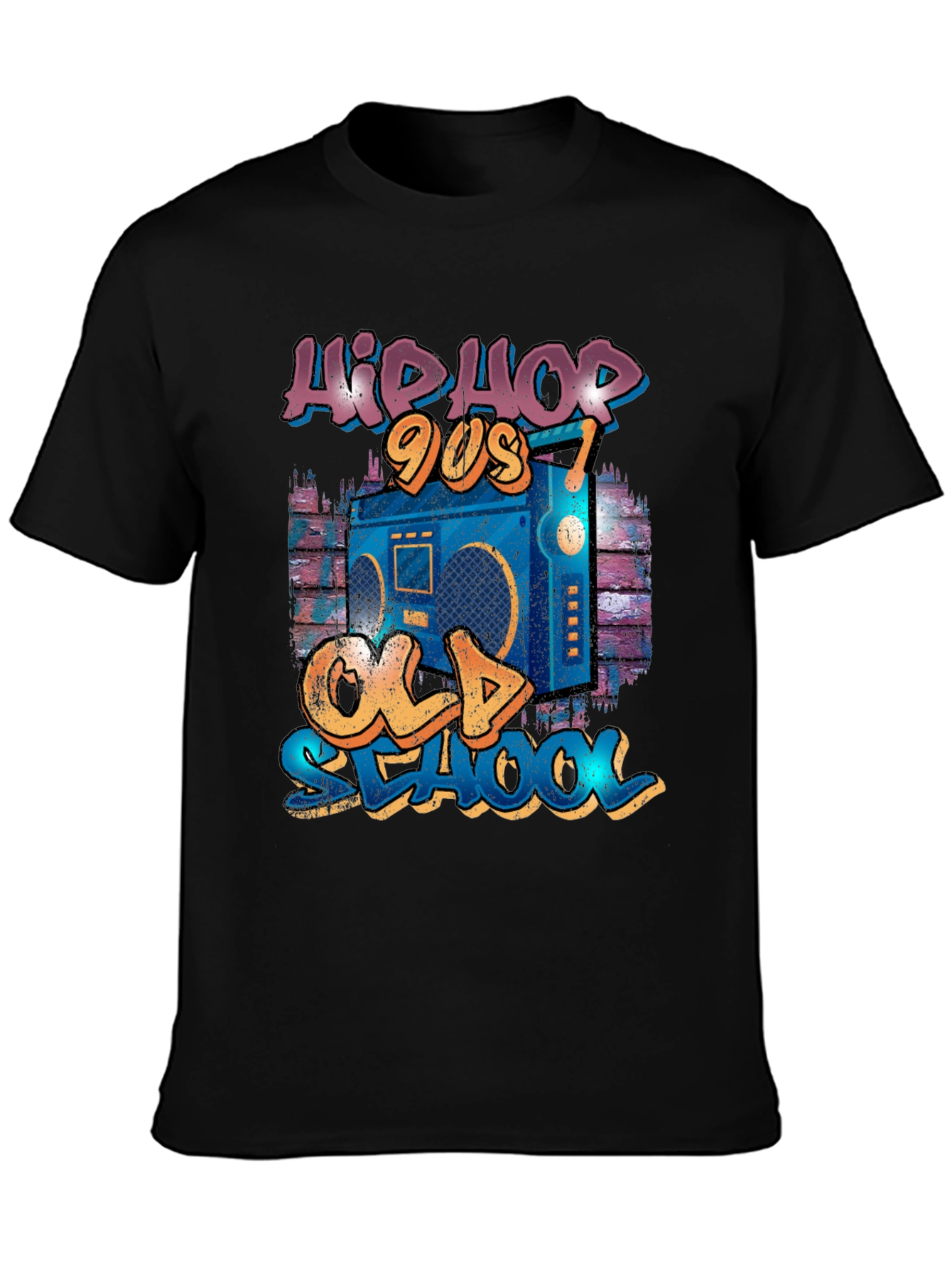 Hip Hop 90s Old School Graphic T-Shirt