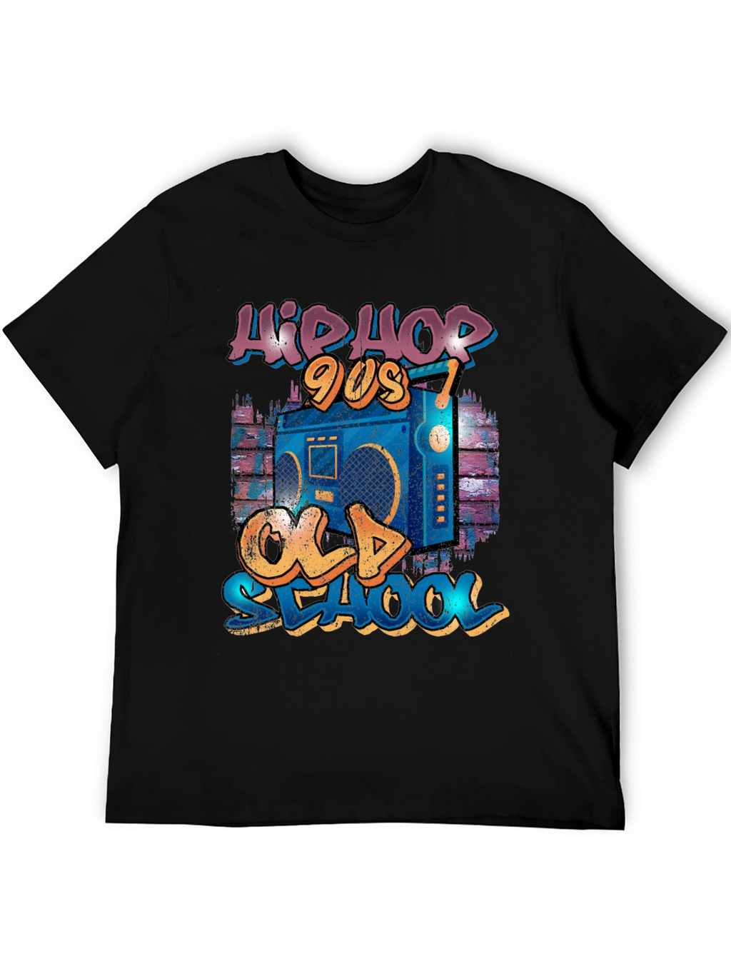 Hip Hop 90s Old School Graphic T-Shirt
