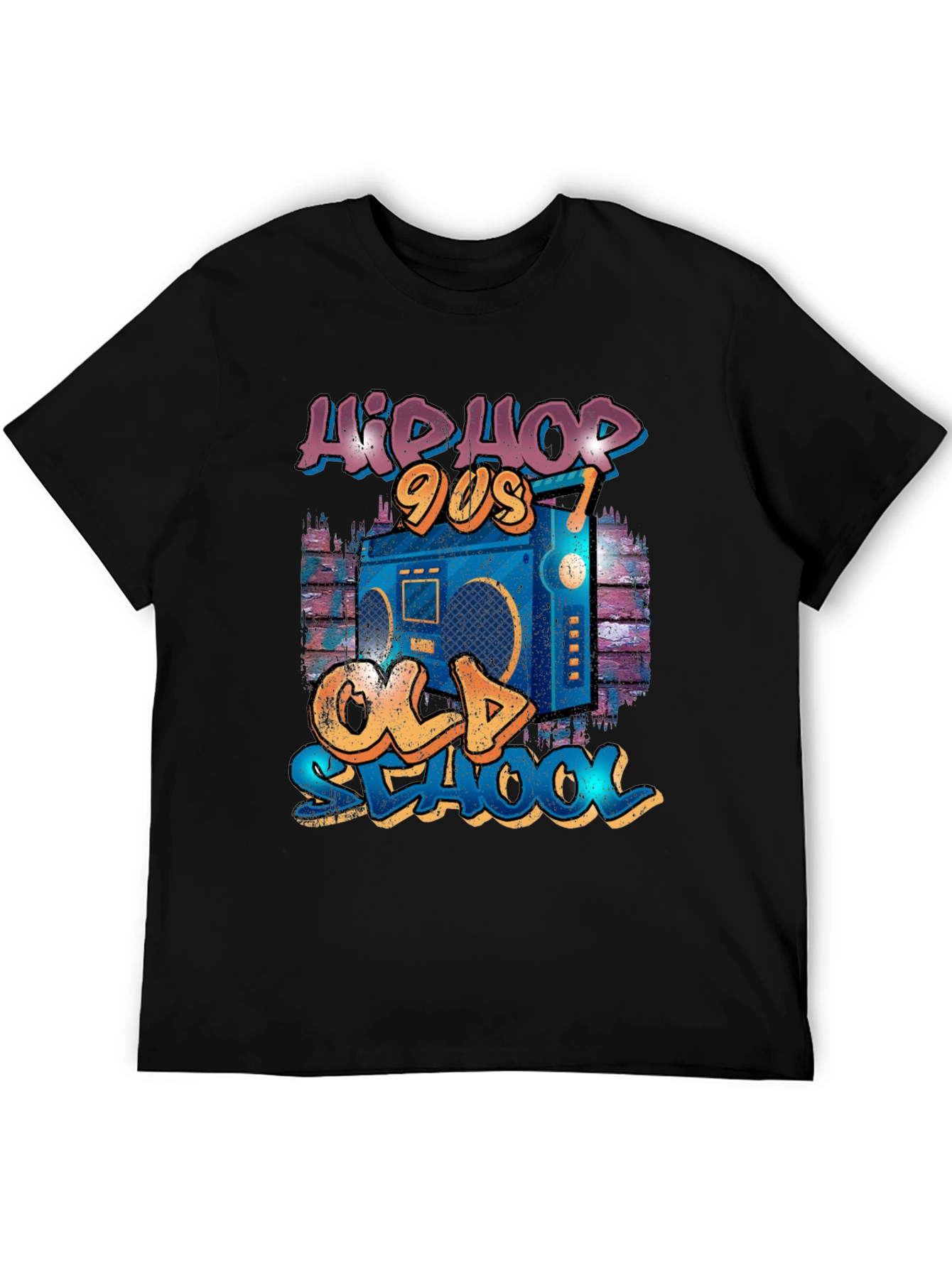 Hip Hop 90s Old School Graphic T-Shirt