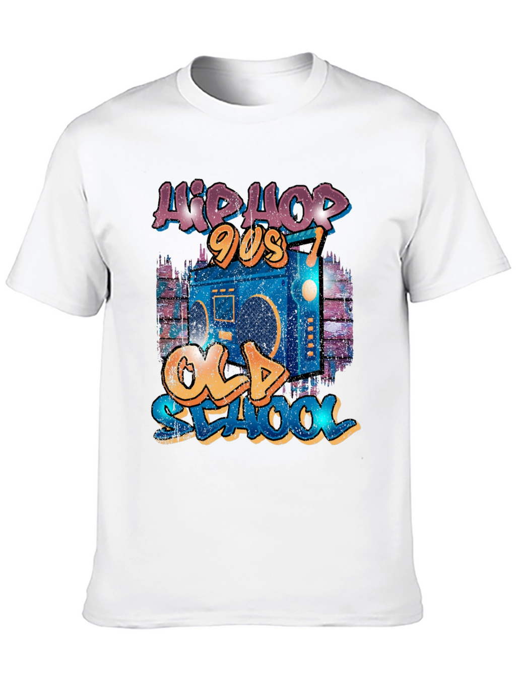 Hip Hop 90s Old School Graphic T-Shirt
