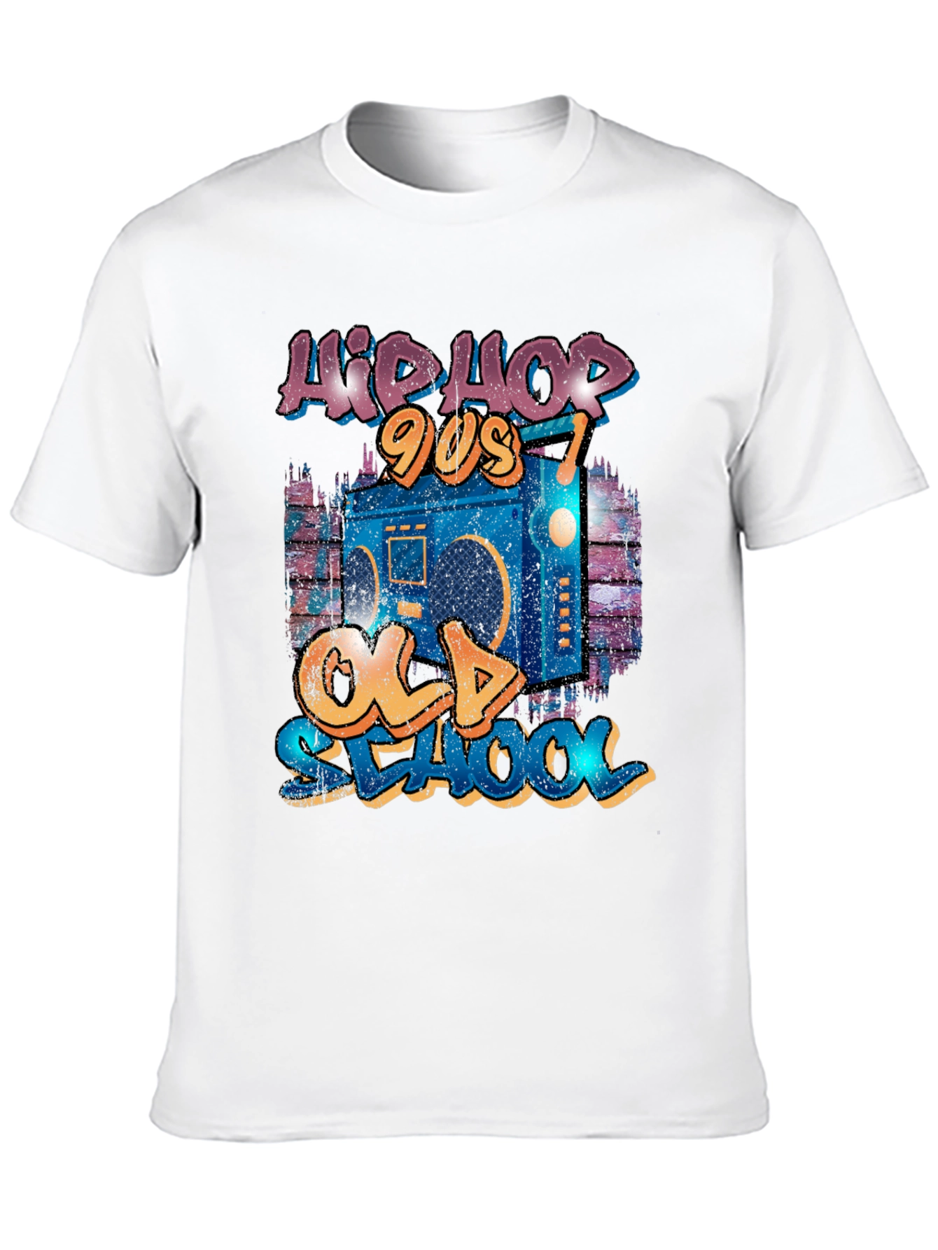 Hip Hop 90s Old School Graphic T-Shirt