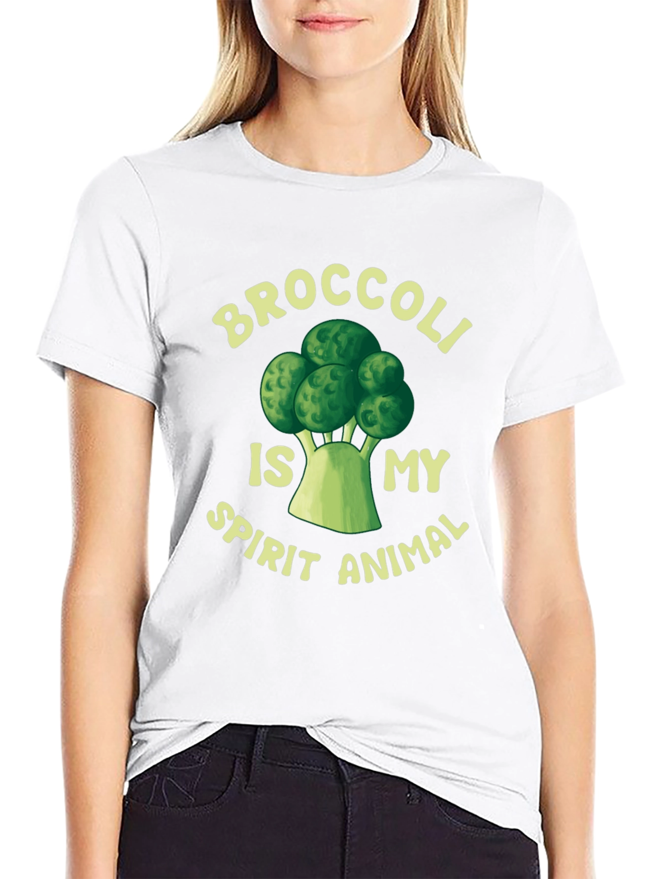 Broccoli is My Spirit Animal - Funny T-Shirt