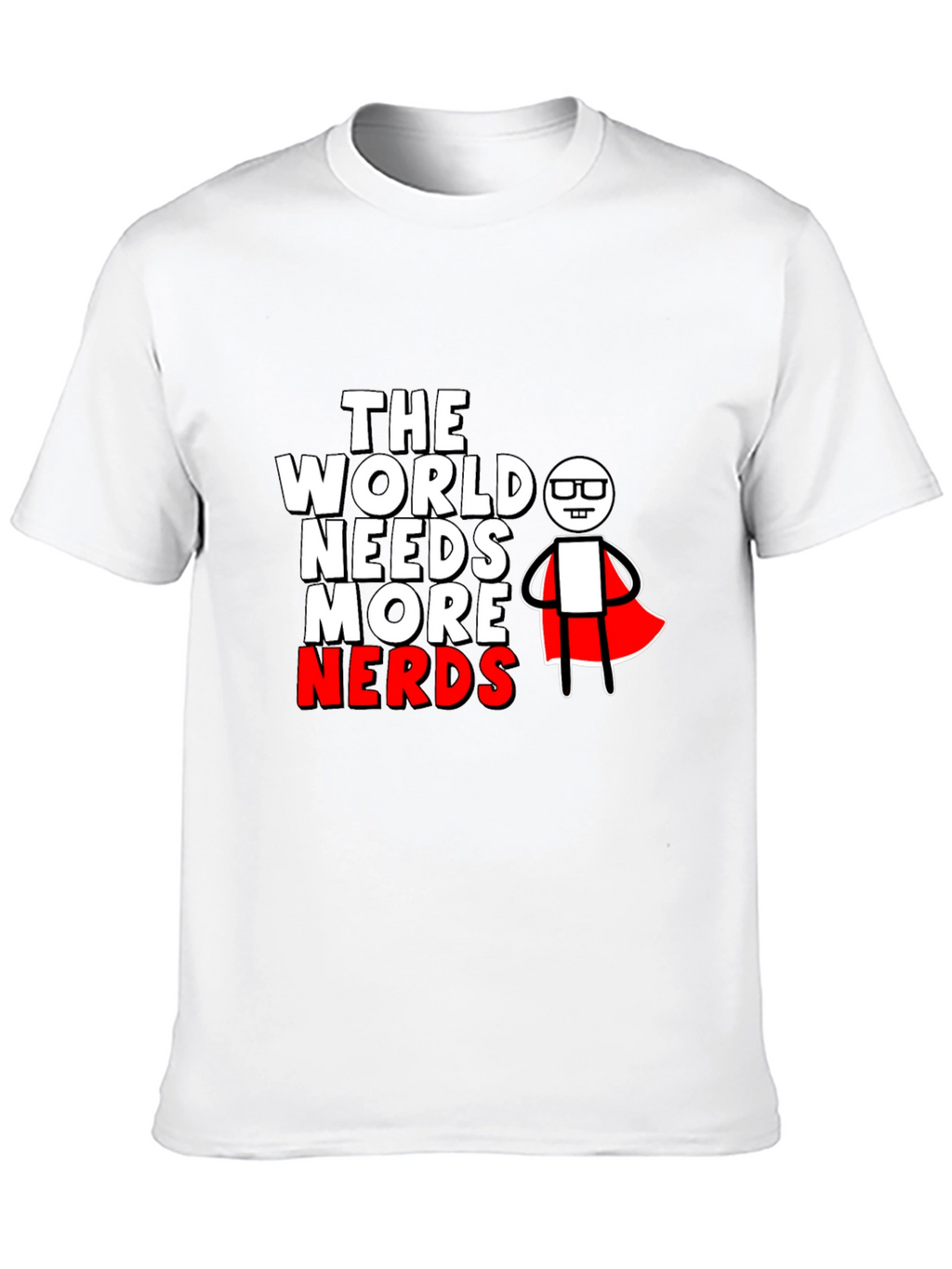 The World Needs More Nerds Graphic T-Shirt