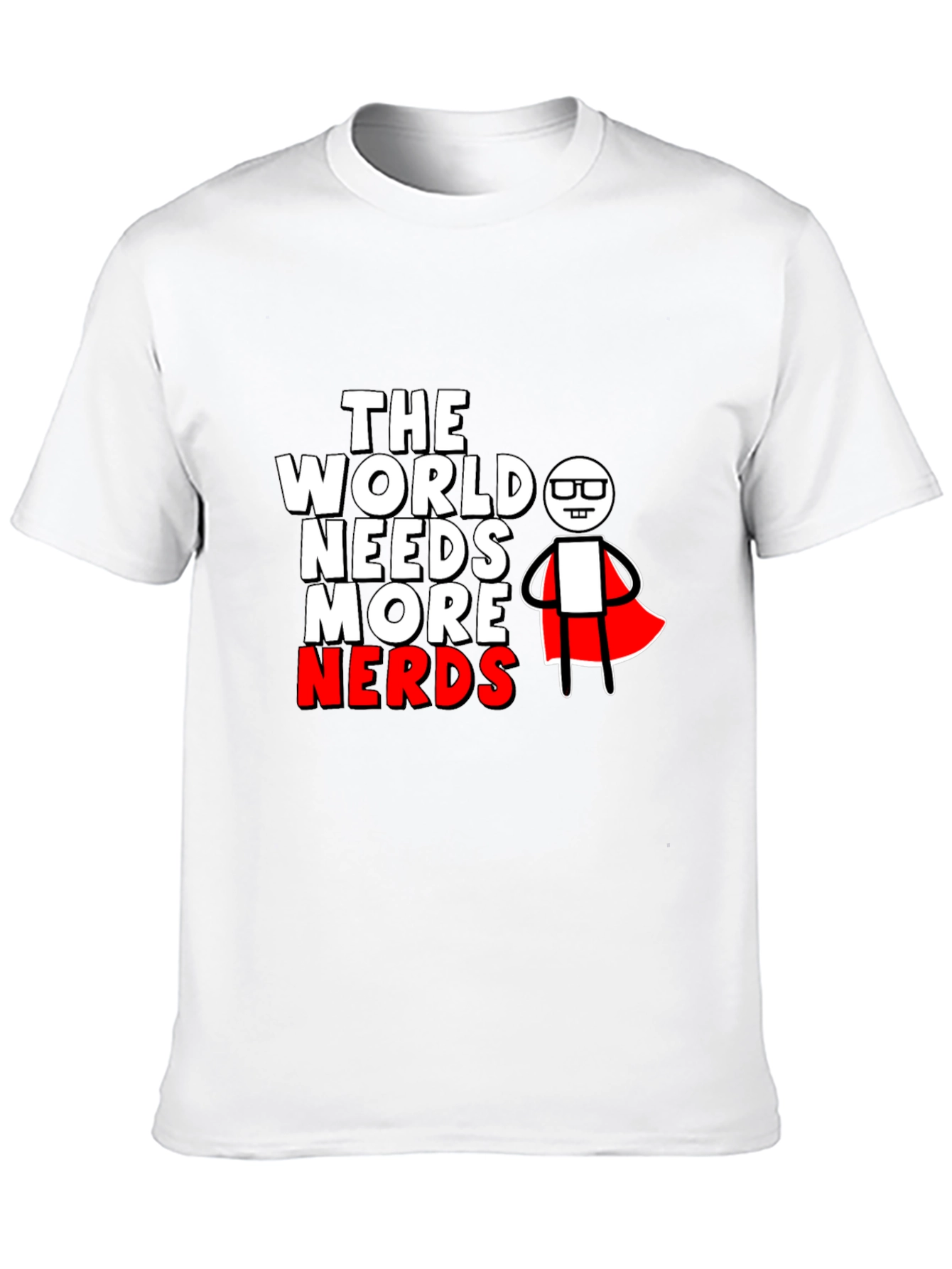 The World Needs More Nerds Graphic T-Shirt