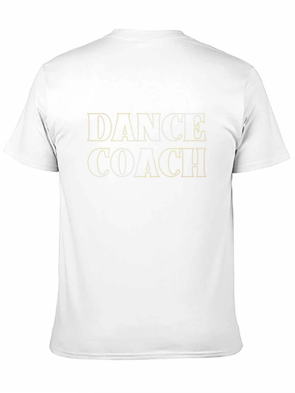Dance Coach Rhinestone Graphic Tee - Black