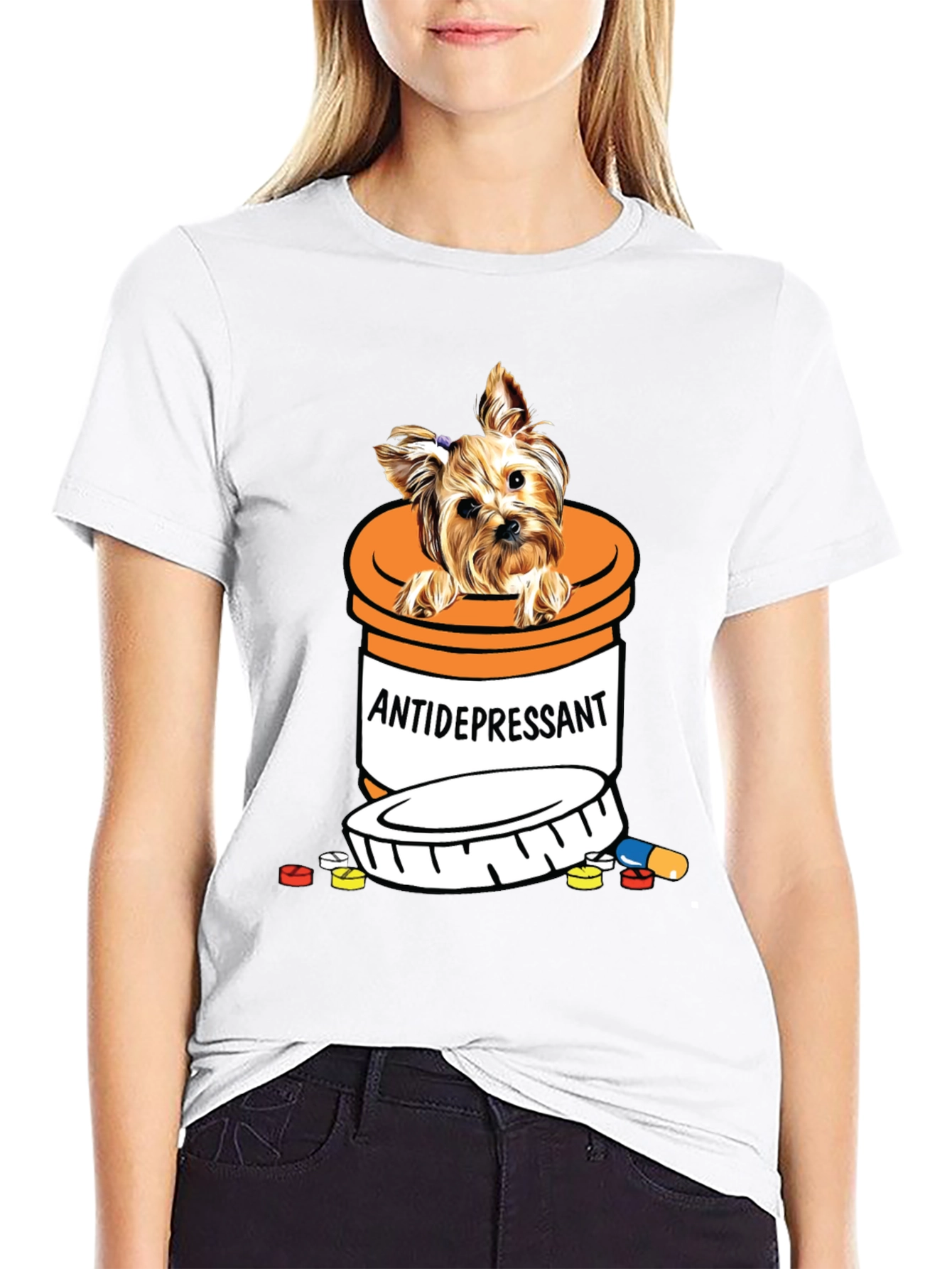 Antidepressant Dog T-Shirt