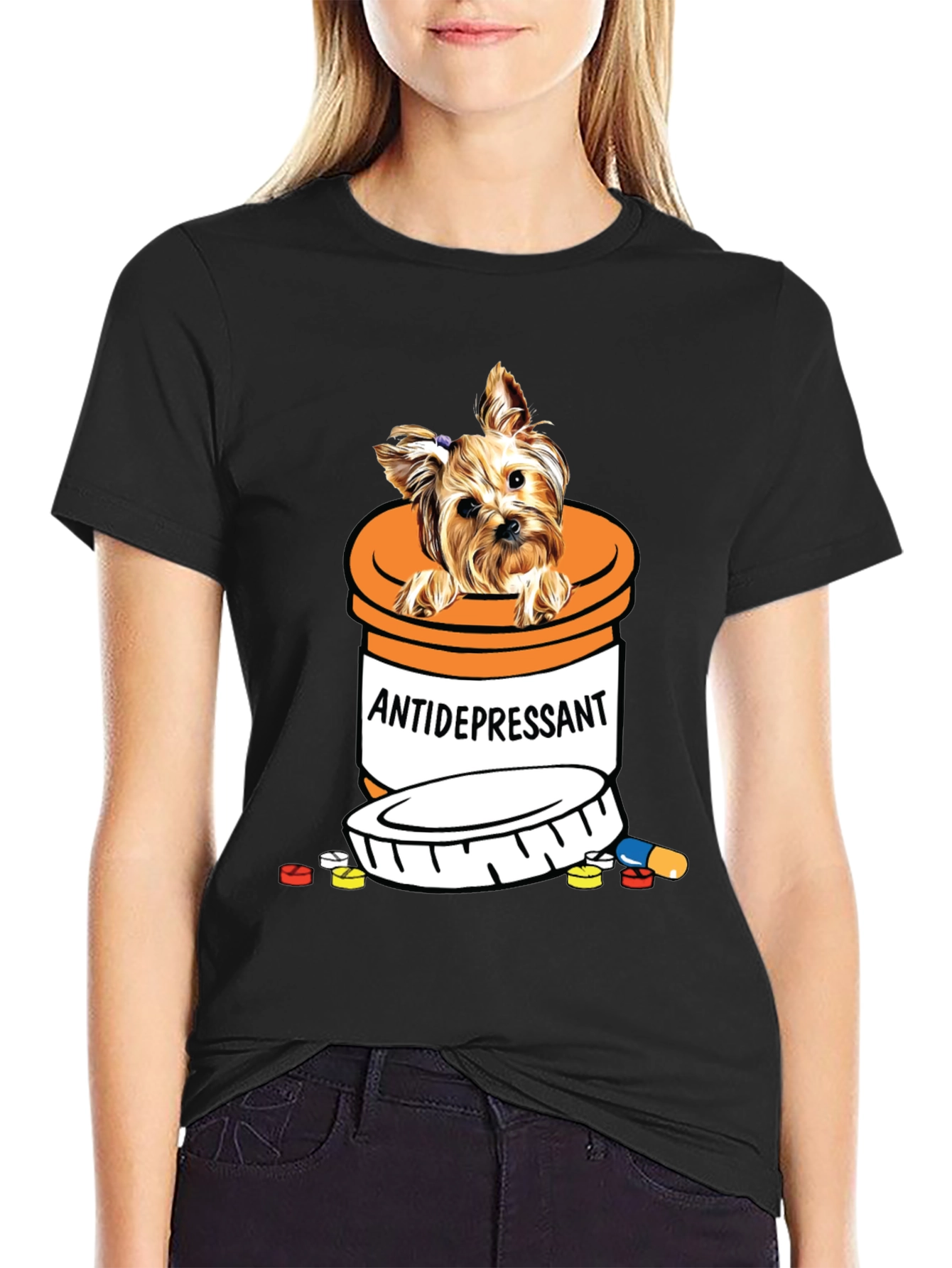 Antidepressant Dog T-Shirt