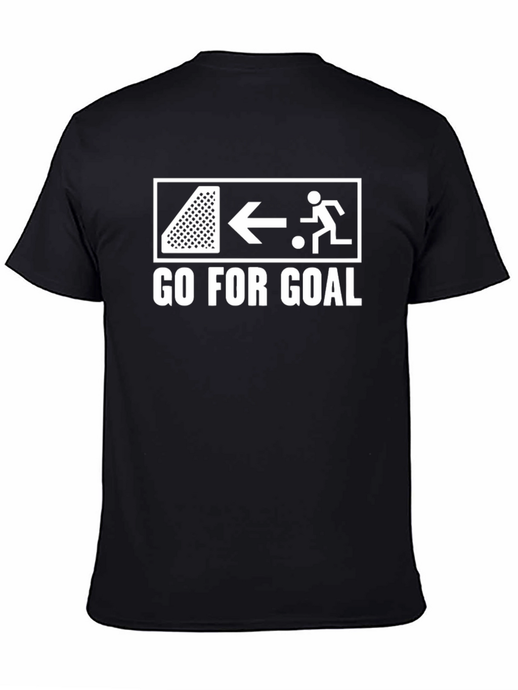 Go for Goal Soccer T-Shirt - Black