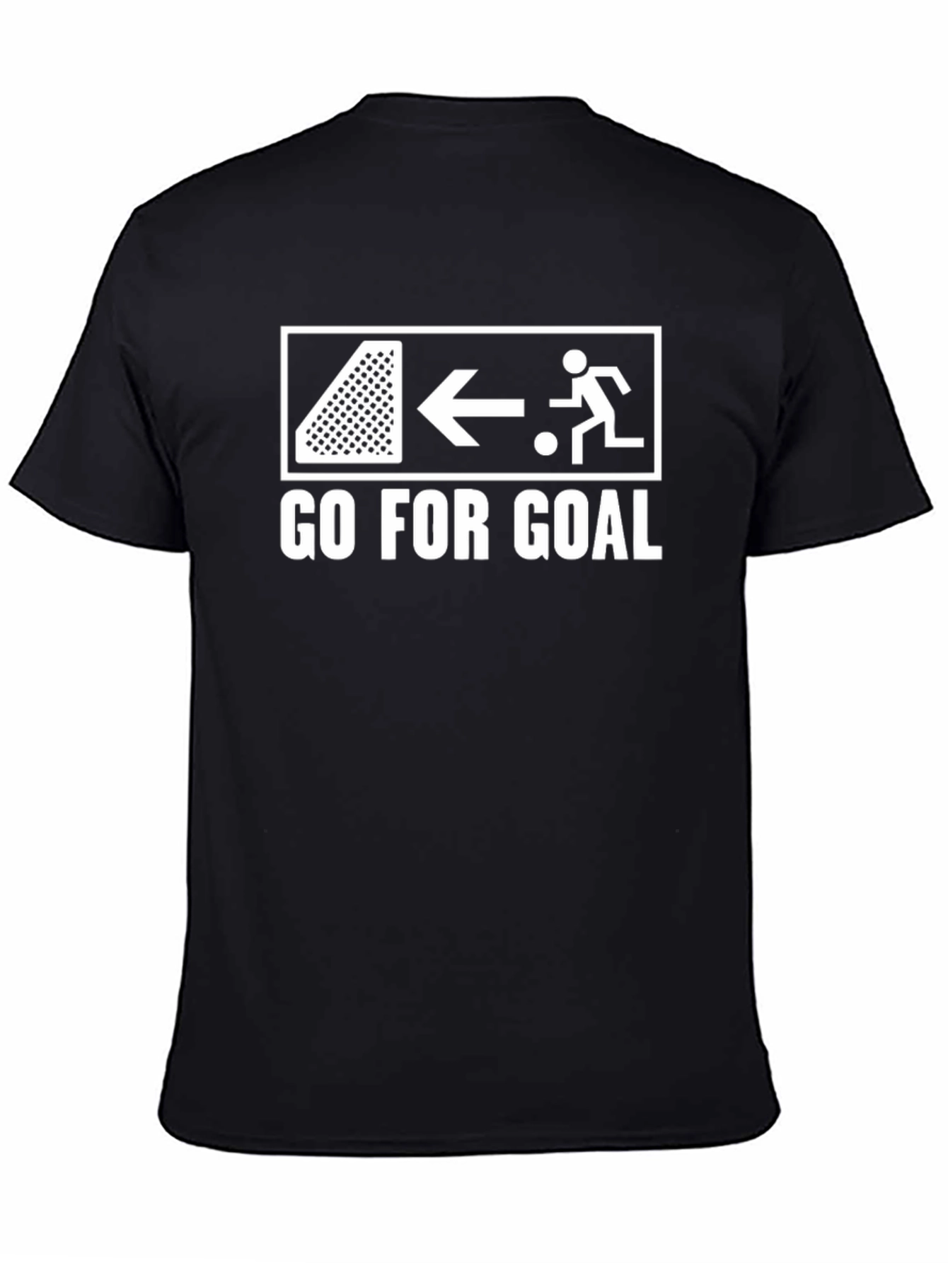 Go for Goal Soccer T-Shirt - Black