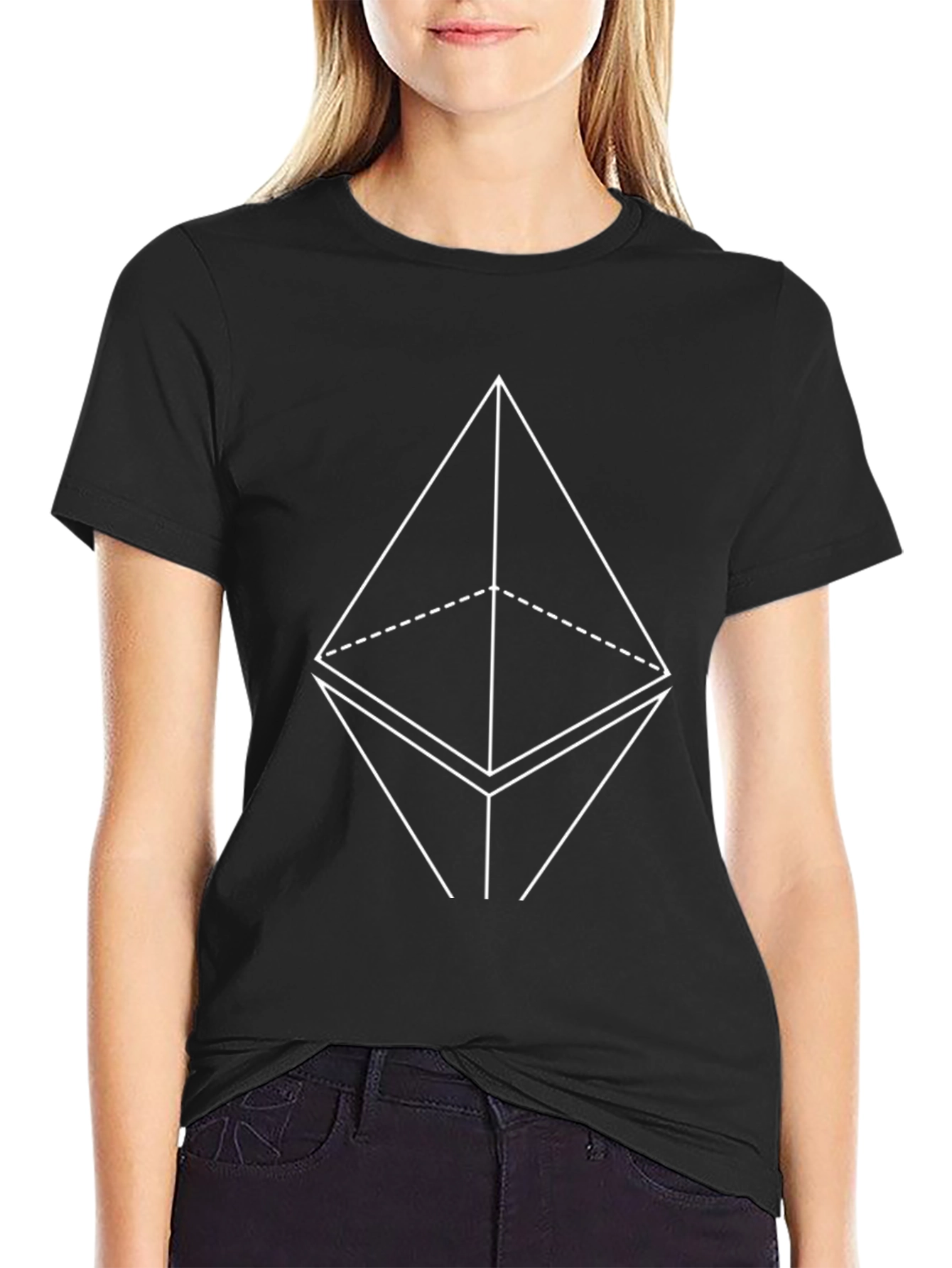 Ethereum Logo Black T-Shirt