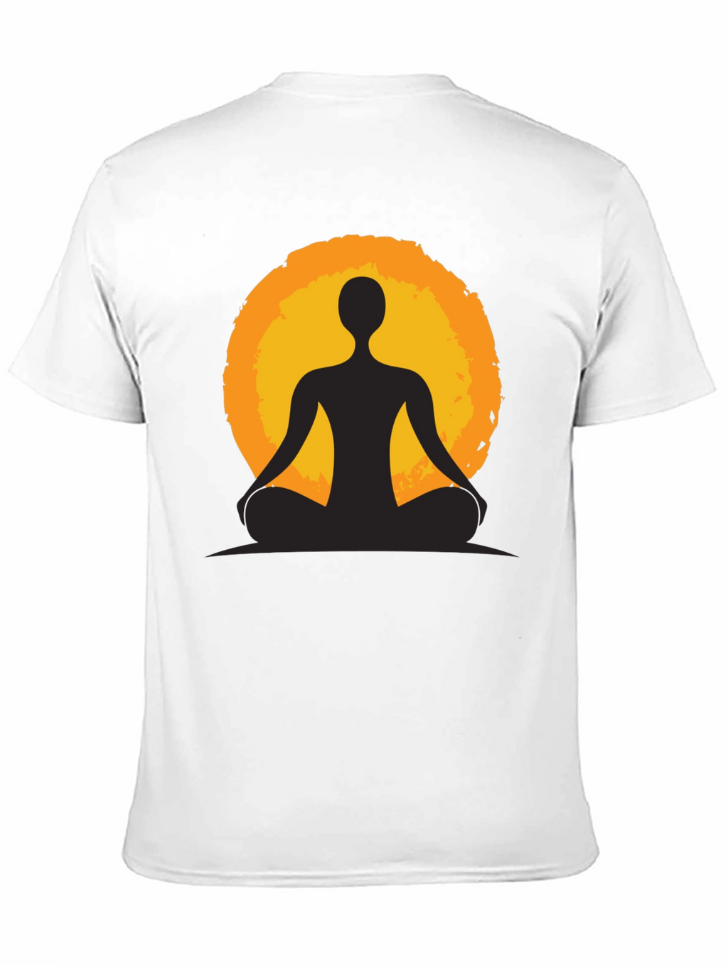 Meditative Silhouette Graphic Tee