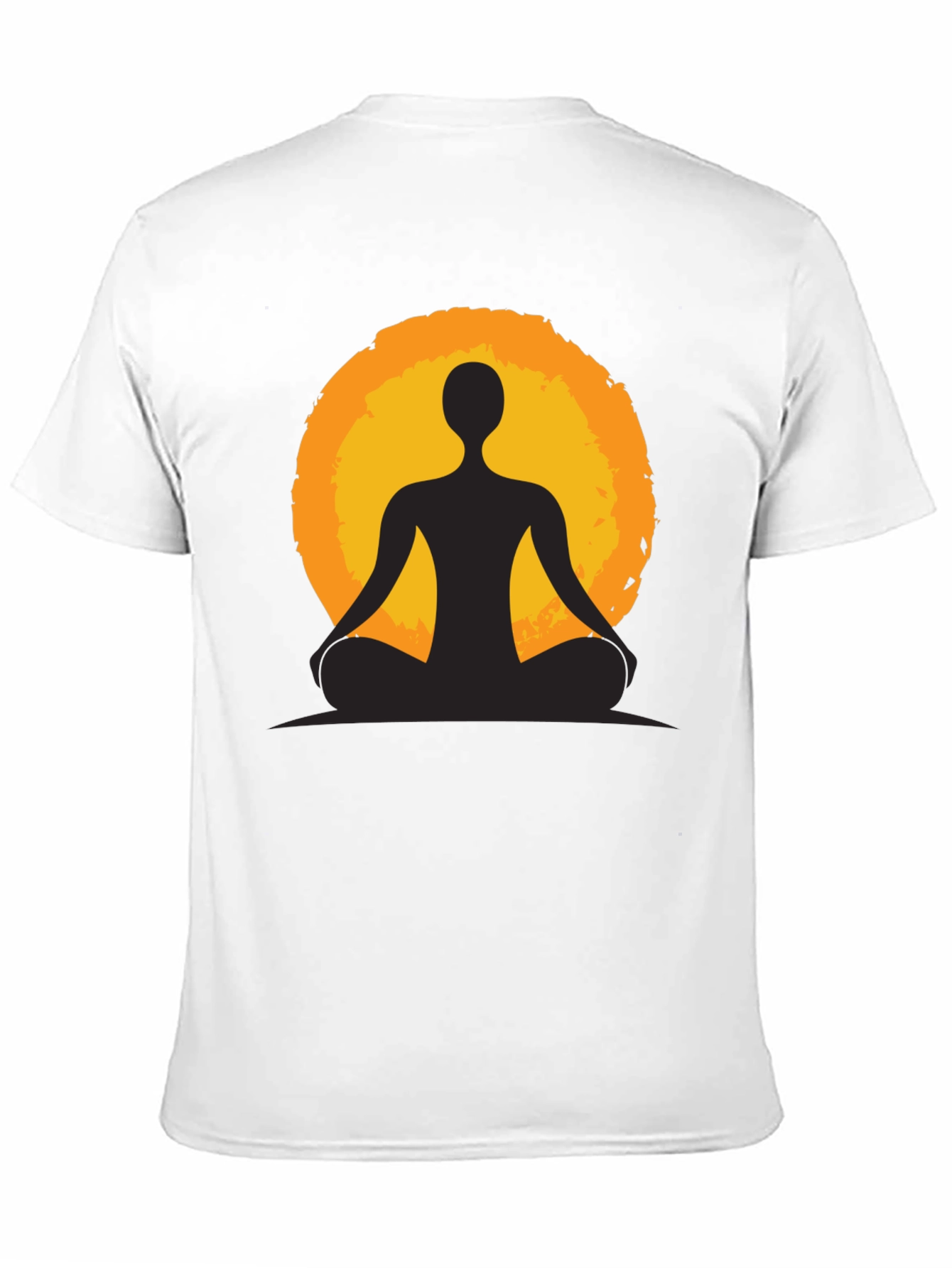 Meditative Silhouette Graphic Tee