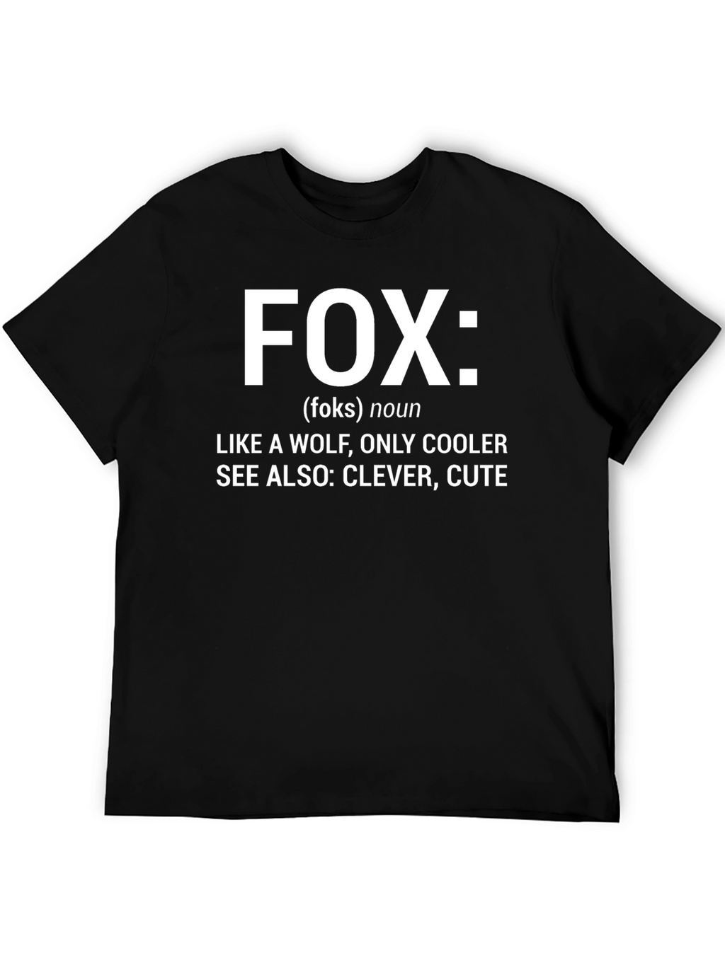 Funny Fox Definition Novelty T-Shirt