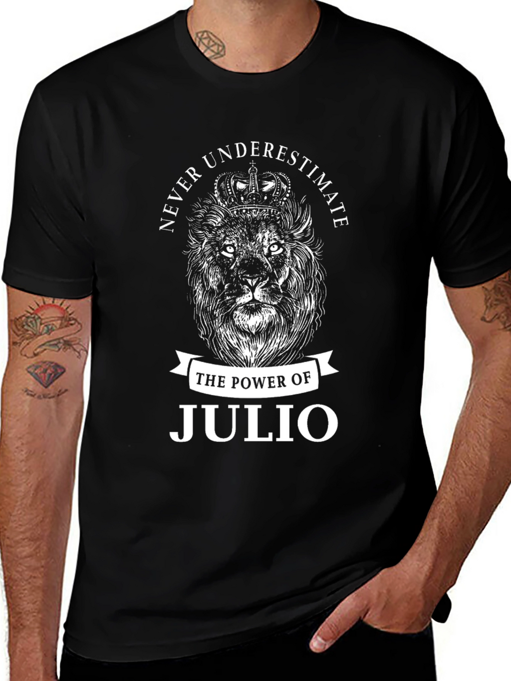 Lion Never Underestimate Julio T-Shirt