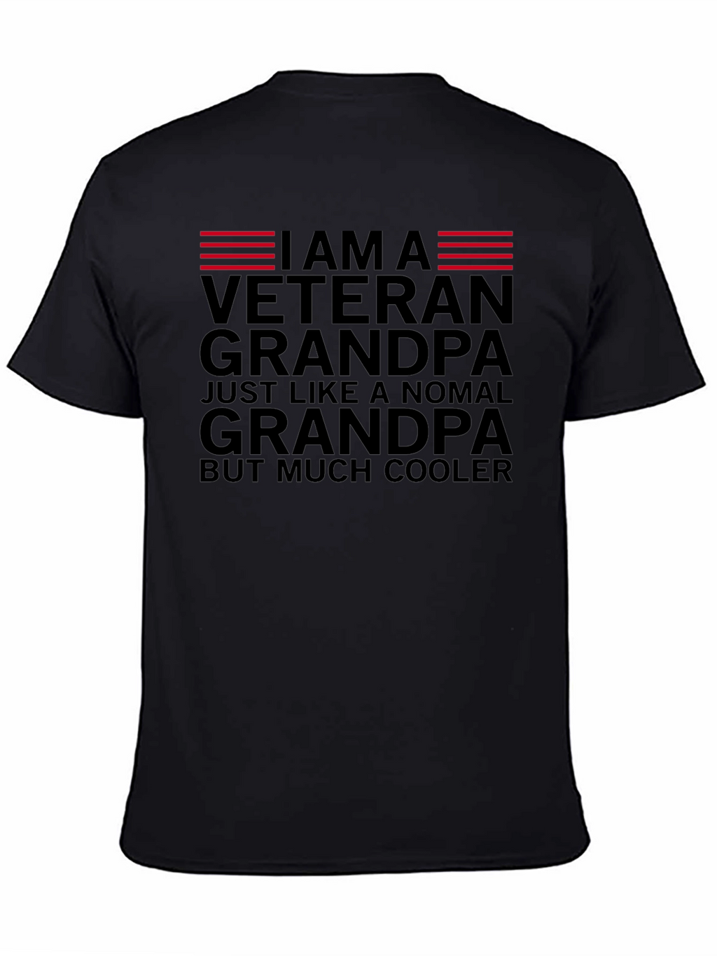 Veteran Grandpa T-Shirt - Cool Grandpa Tee