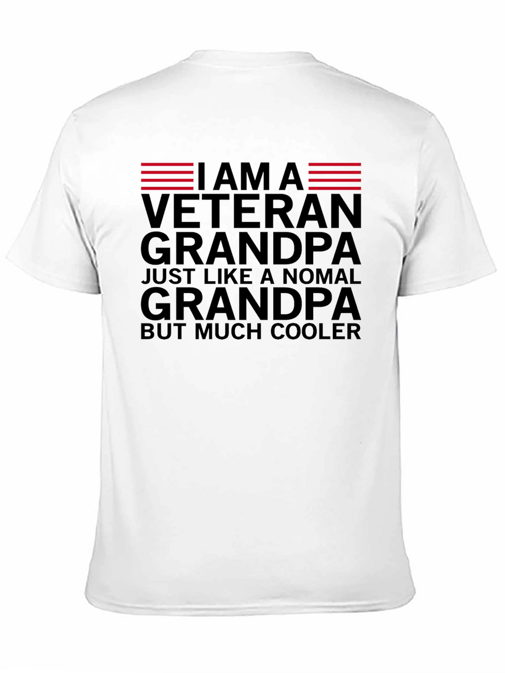 Veteran Grandpa T-Shirt - Cool Grandpa Tee