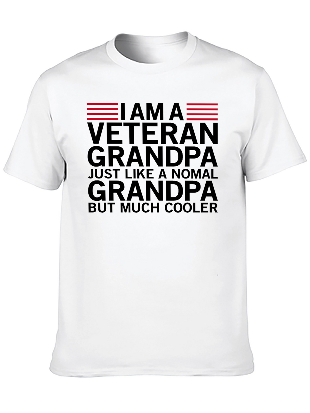 Veteran Grandpa T-Shirt - Cool Grandpa Tee