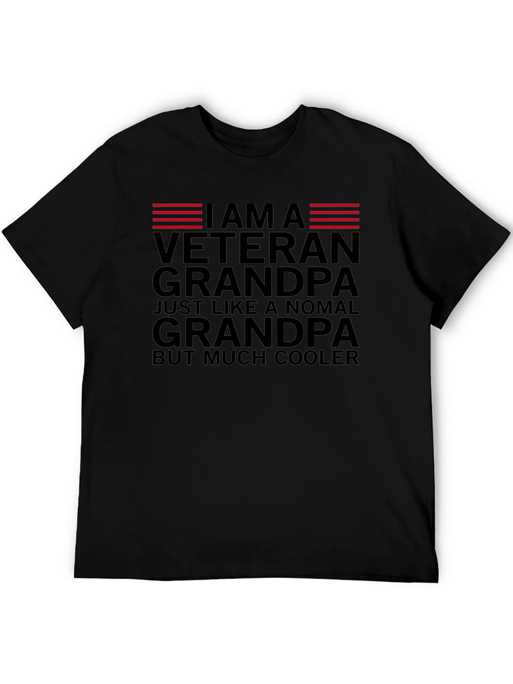 Veteran Grandpa T-Shirt - Cool Grandpa Tee
