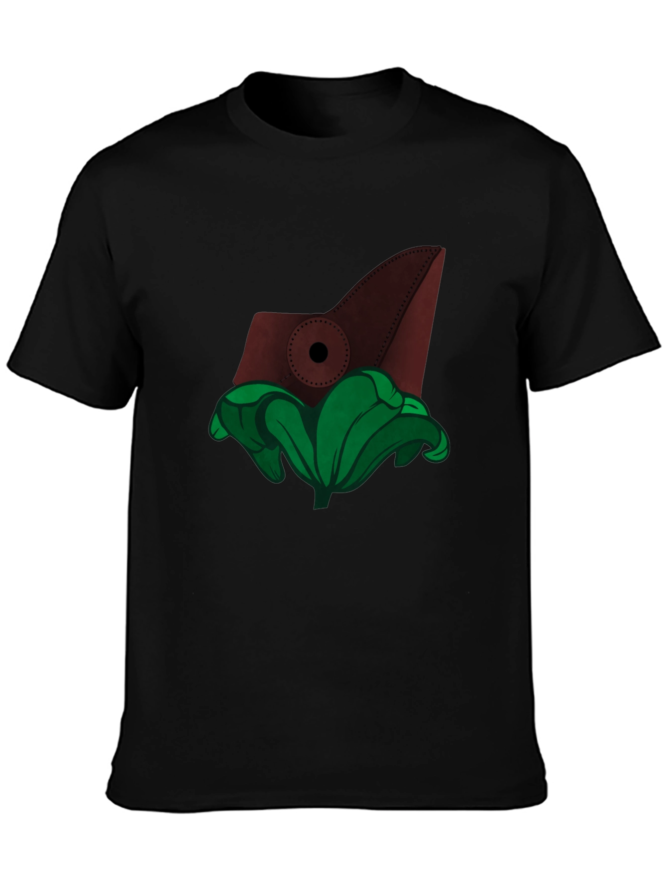 Plague Doctor Graphic Black T-Shirt
