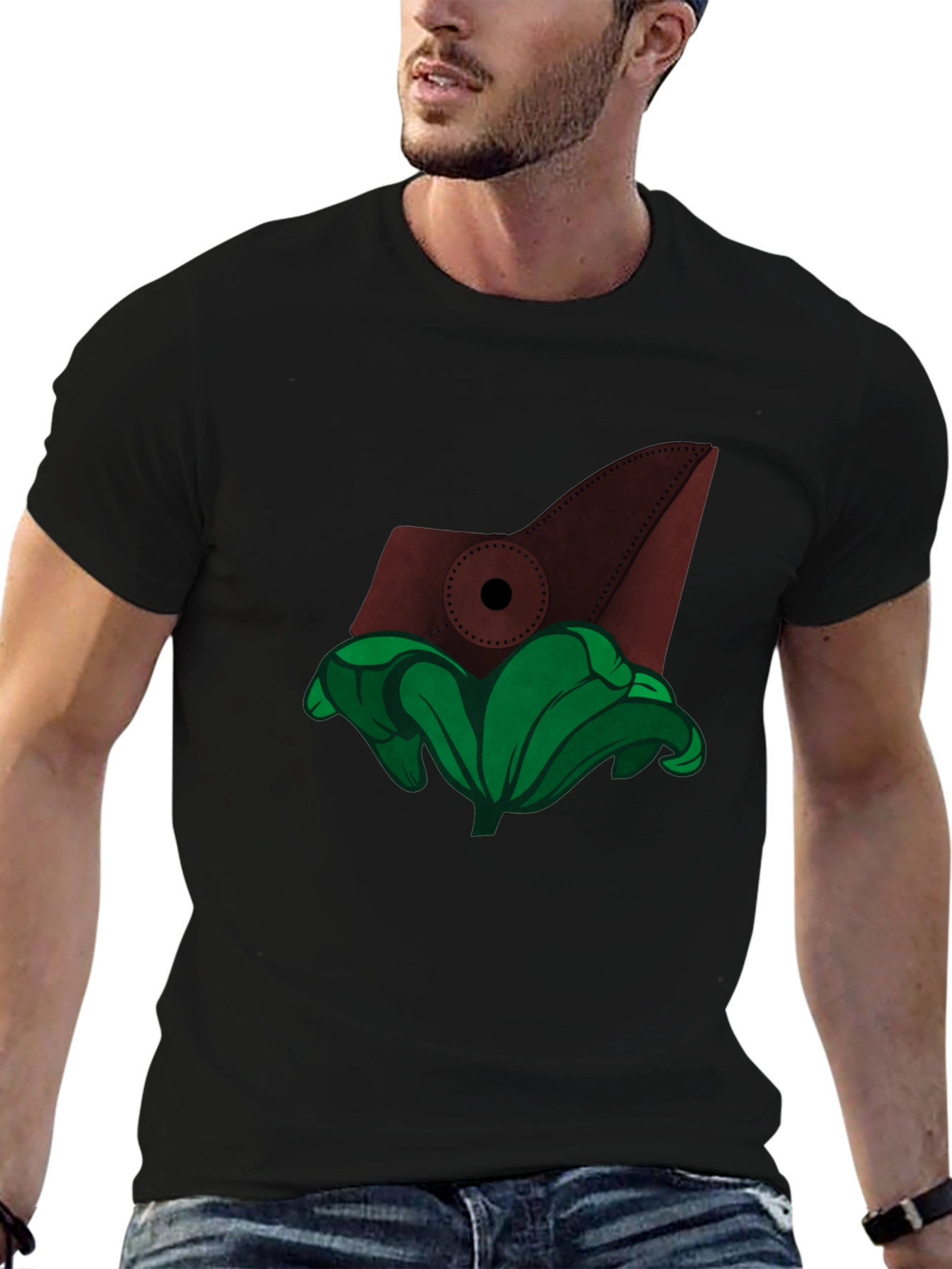 Plague Doctor Graphic Black T-Shirt