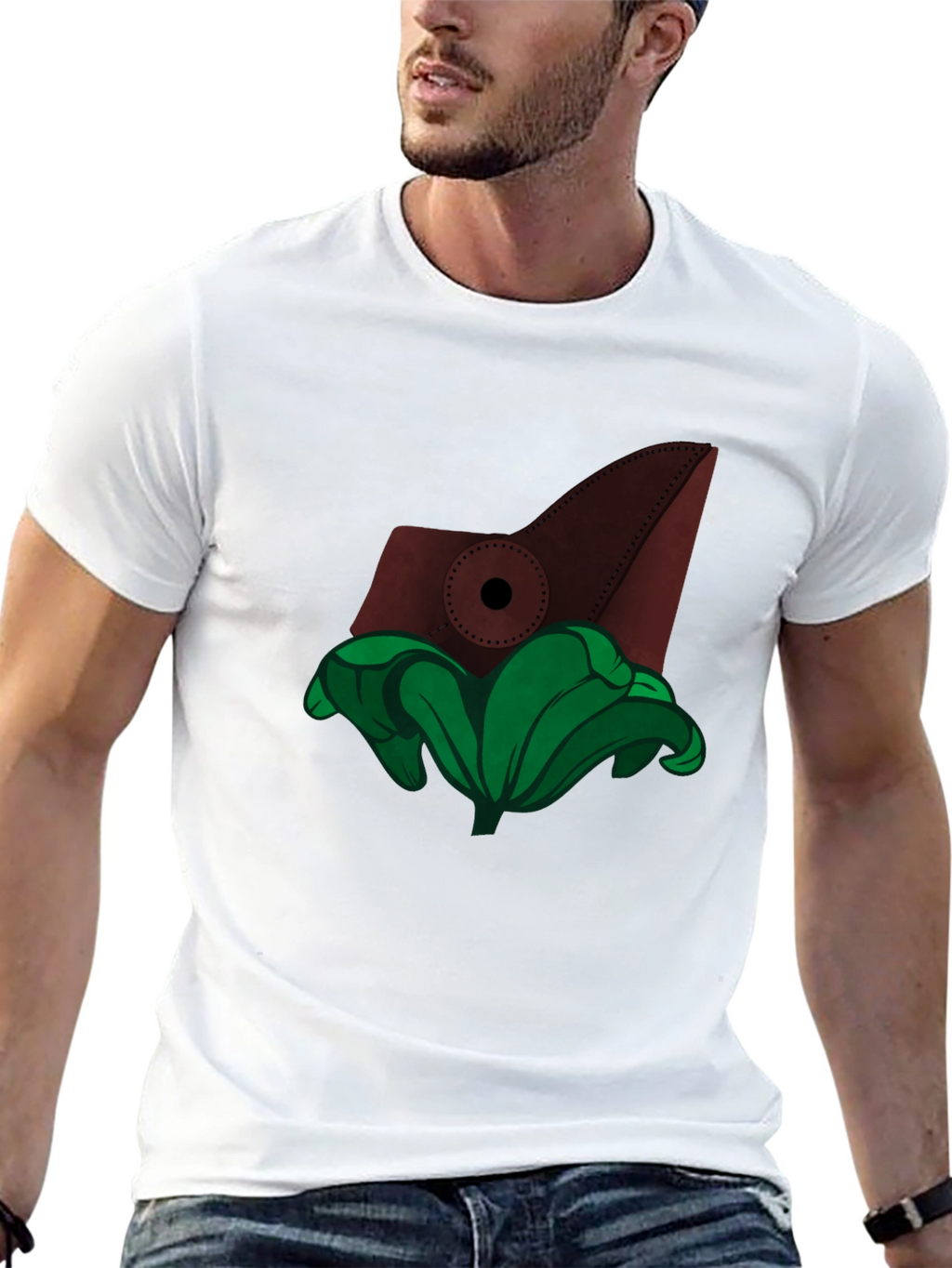 Plague Doctor Graphic Black T-Shirt