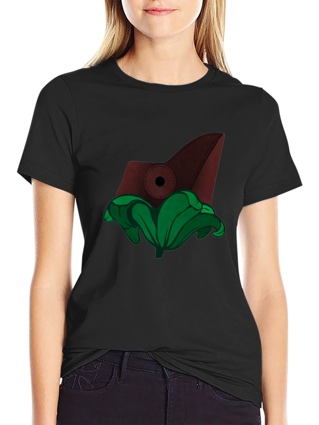 Plague Doctor Graphic Black T-Shirt