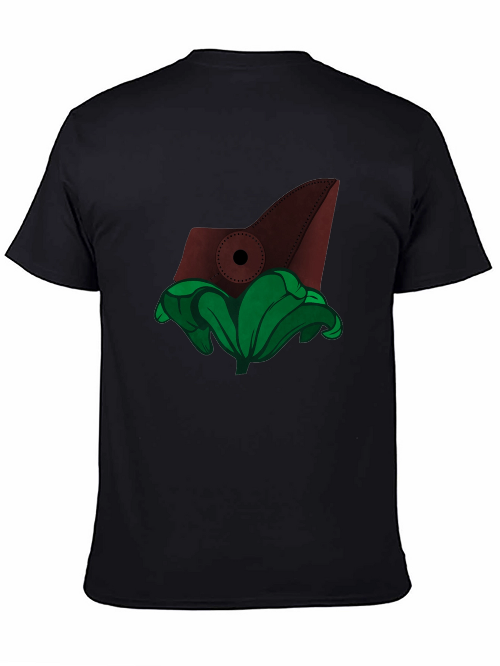 Plague Doctor Graphic Black T-Shirt