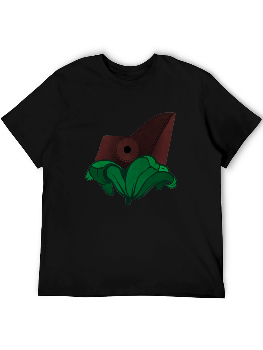 Plague Doctor Graphic Black T-Shirt