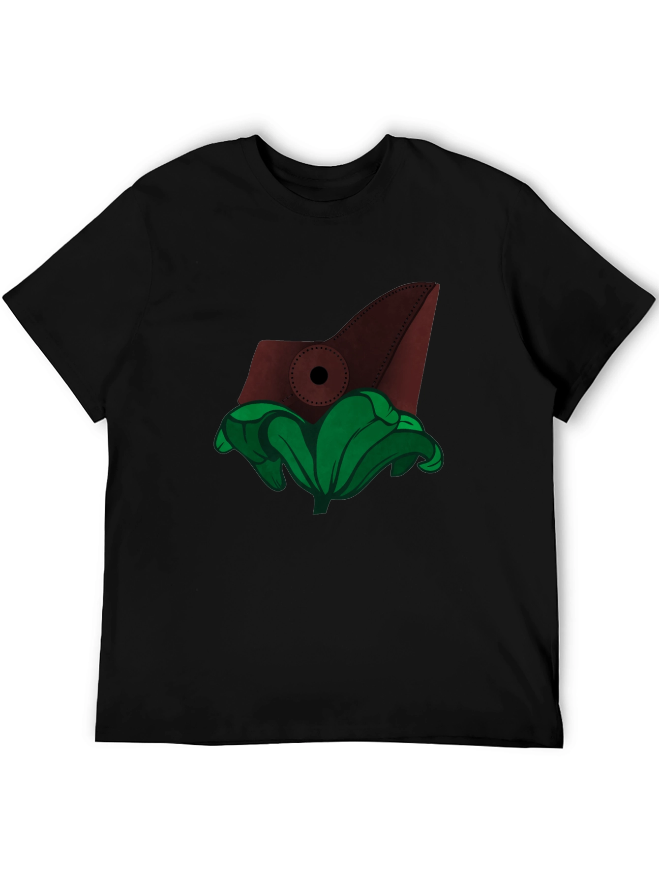 Plague Doctor Graphic Black T-Shirt
