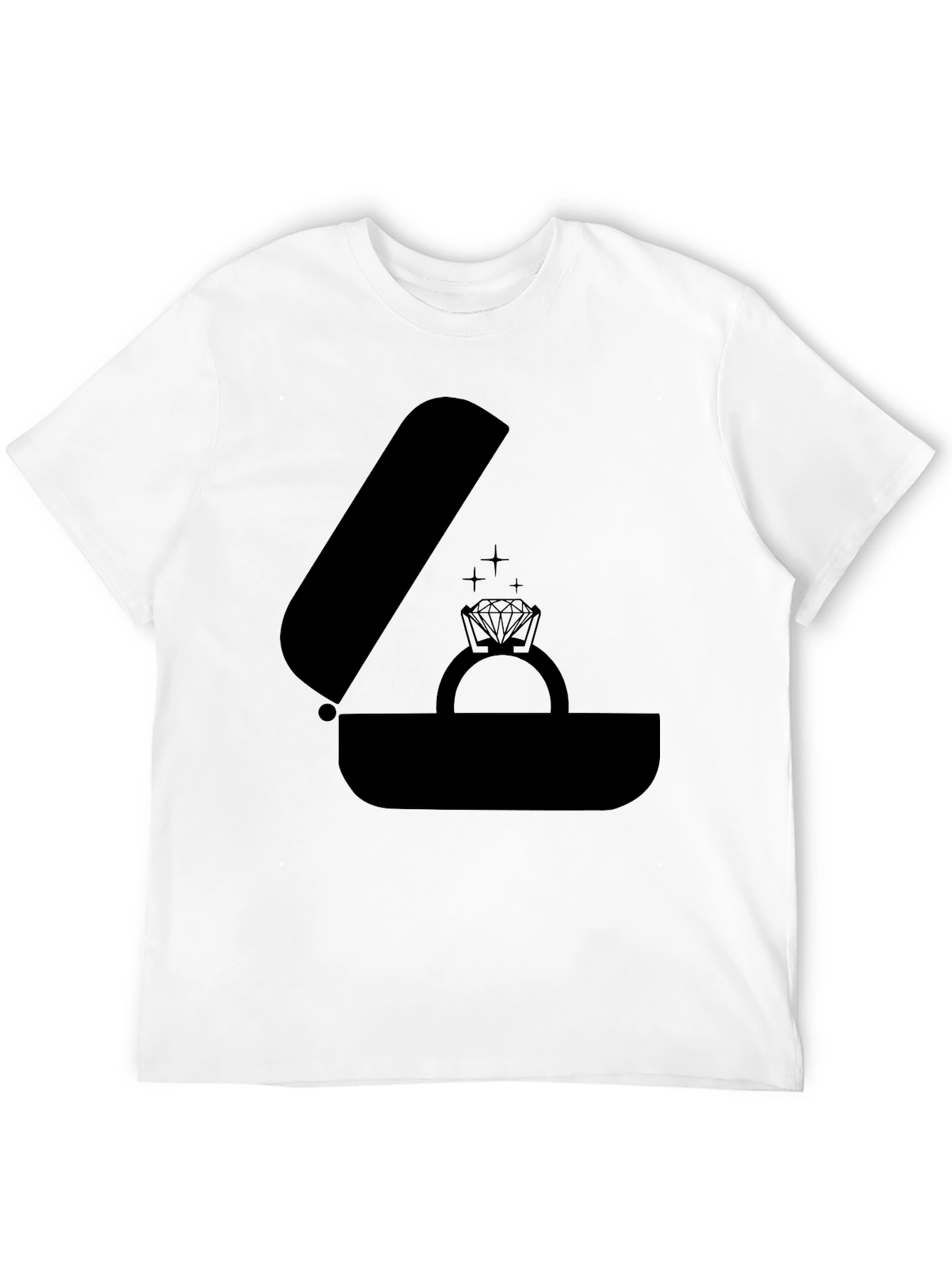 Engagement Ring T-Shirt - Proposal Tee