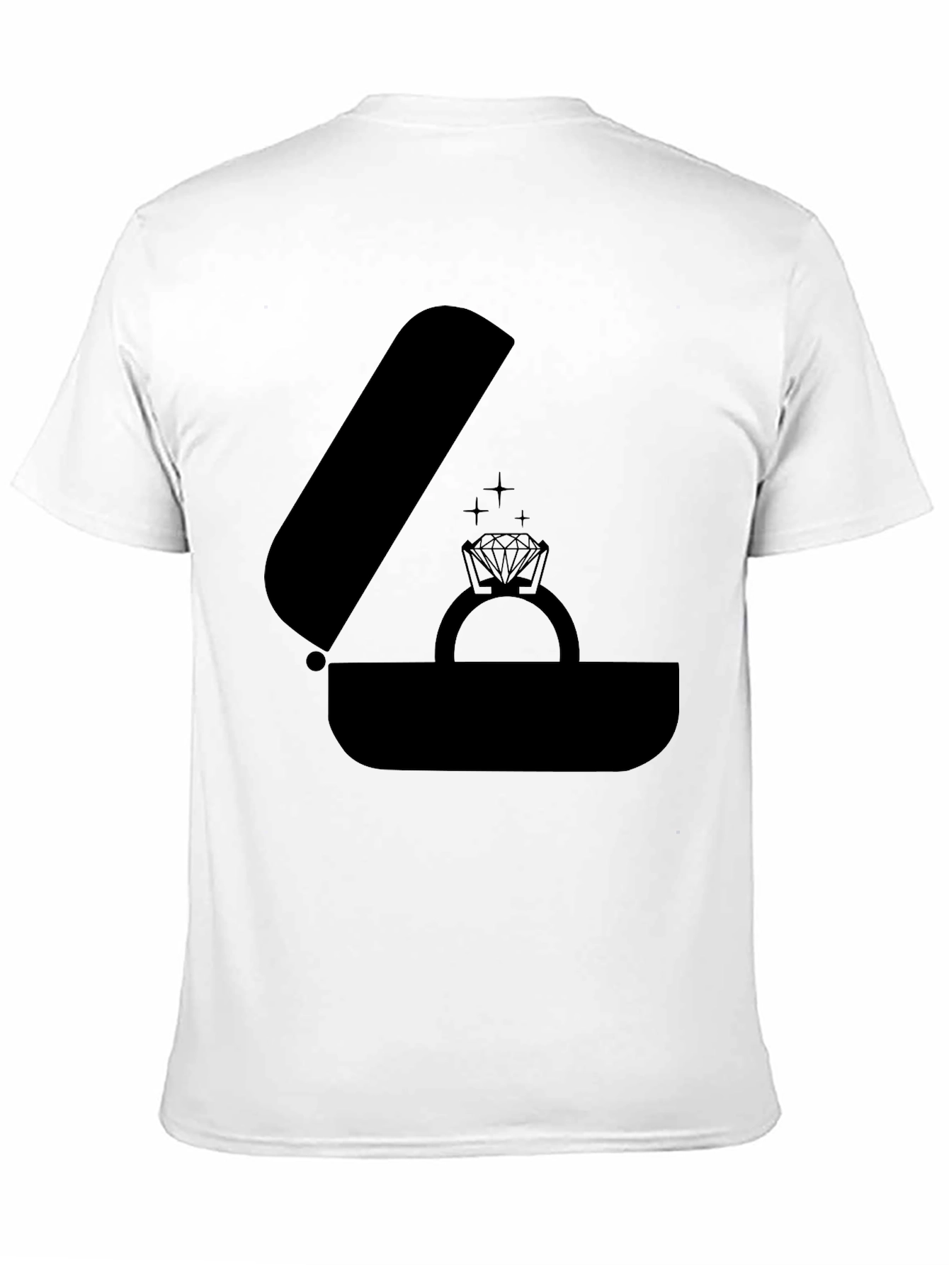 Engagement Ring T-Shirt - Proposal Tee