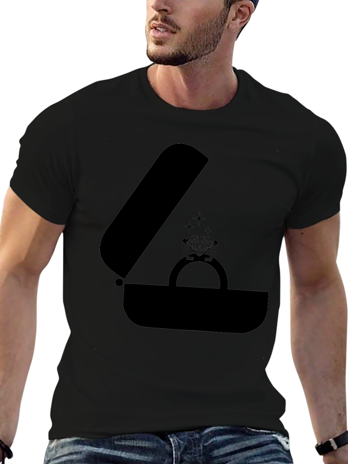 Engagement Ring T-Shirt - Proposal Tee