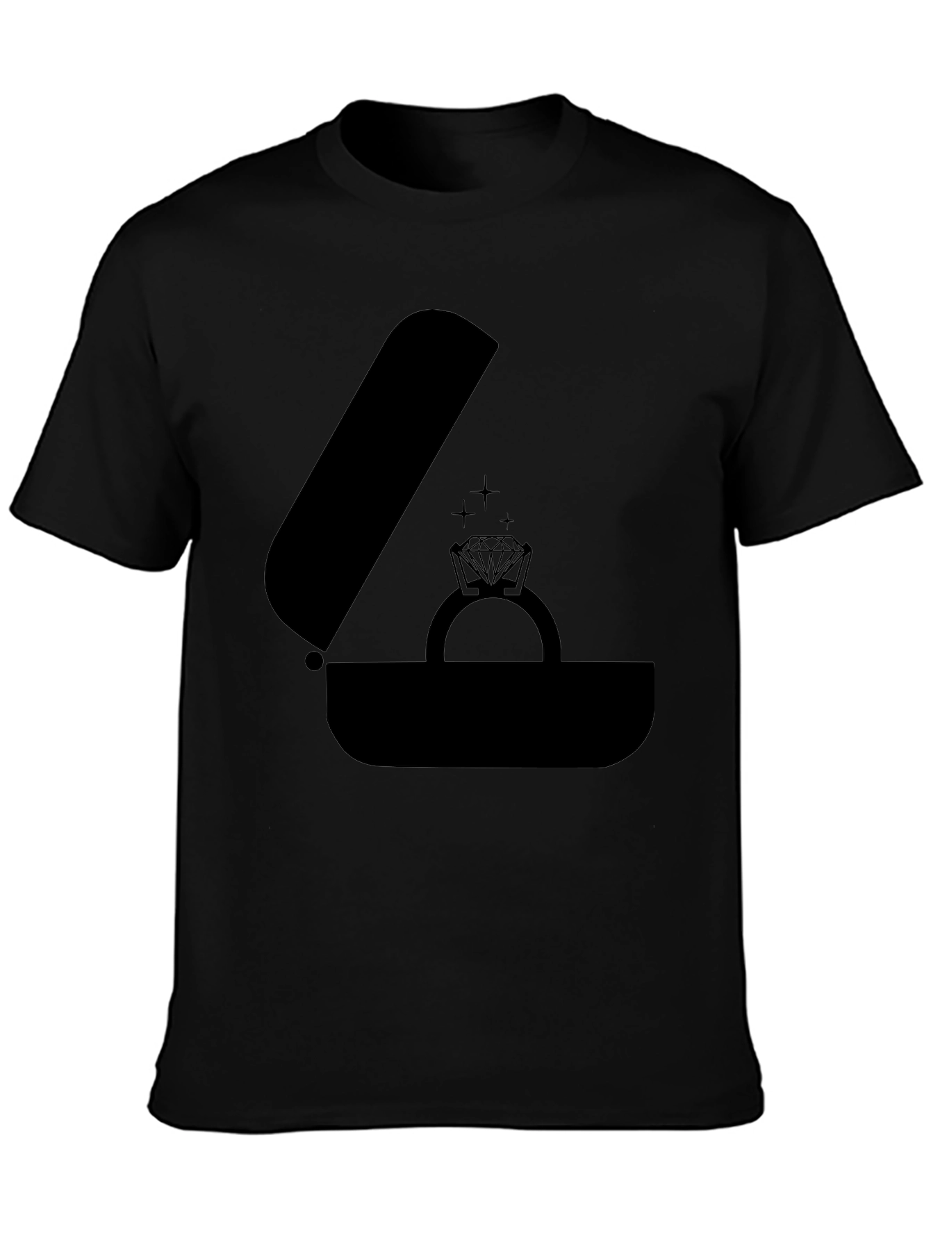 Engagement Ring T-Shirt - Proposal Tee