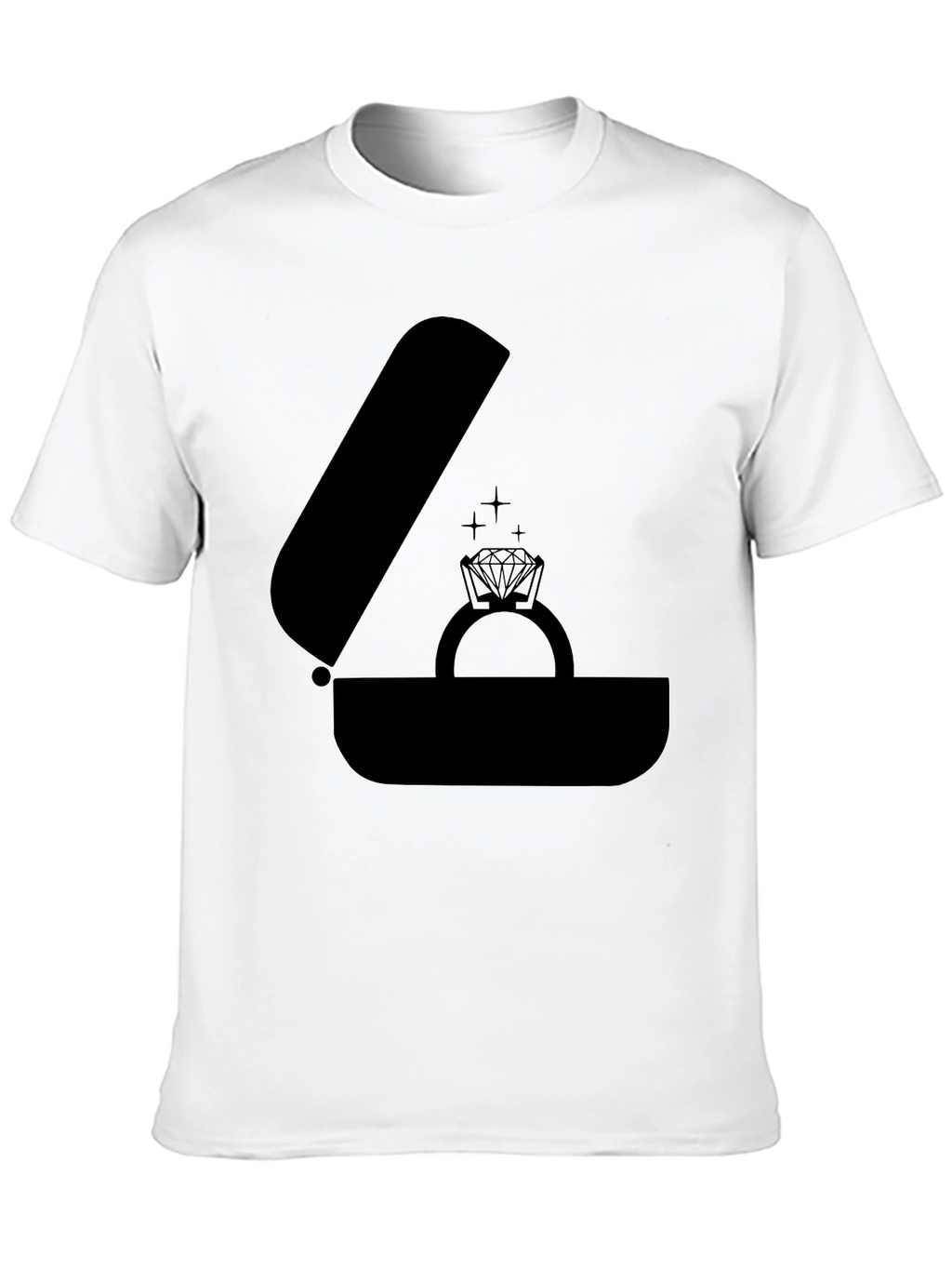 Engagement Ring T-Shirt - Proposal Tee