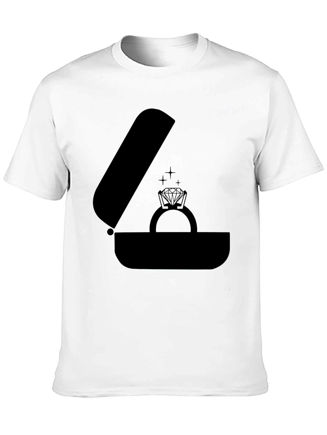Engagement Ring T-Shirt - Proposal Tee