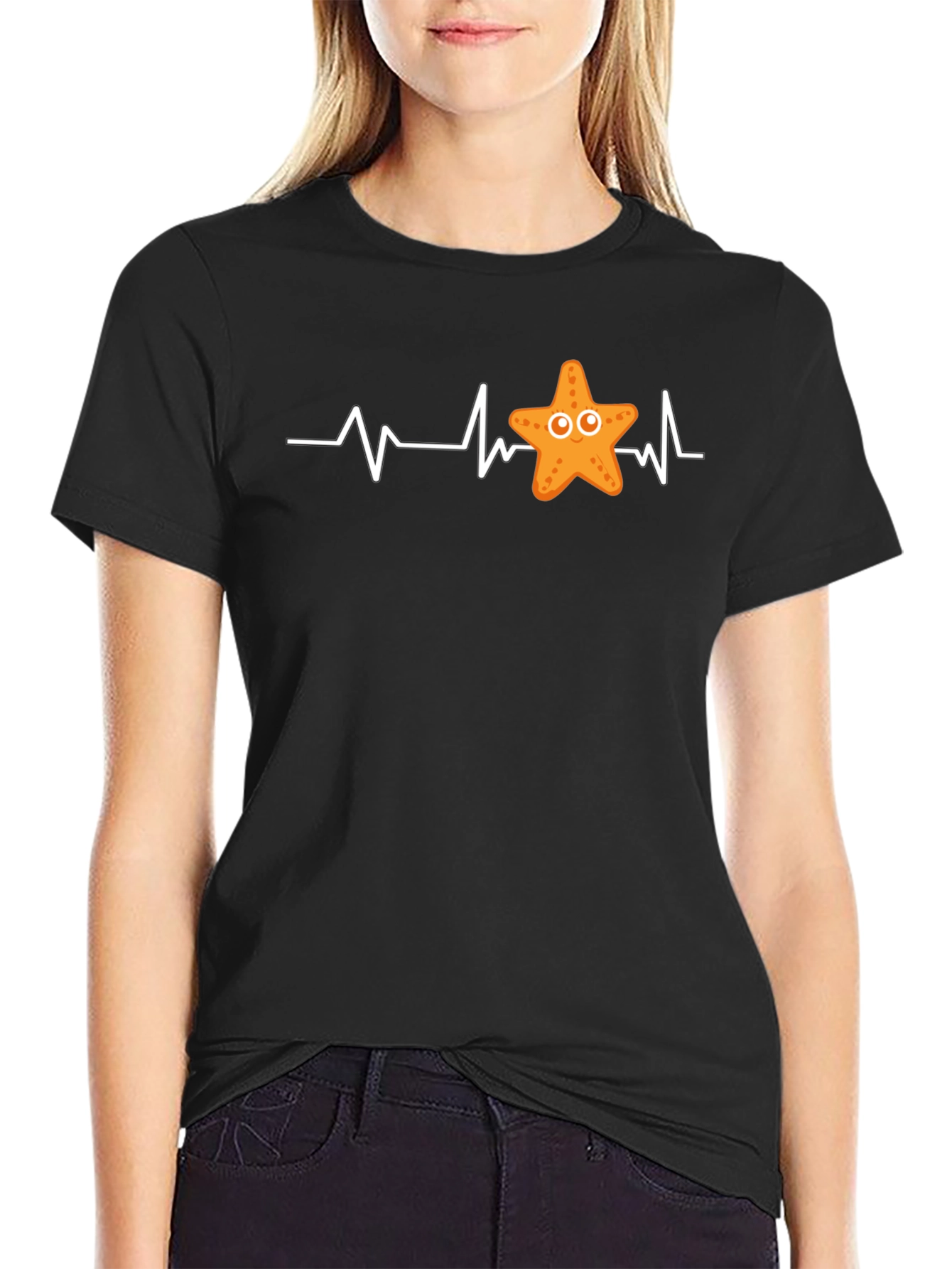 Starfish Heartbeat Graphic Tee