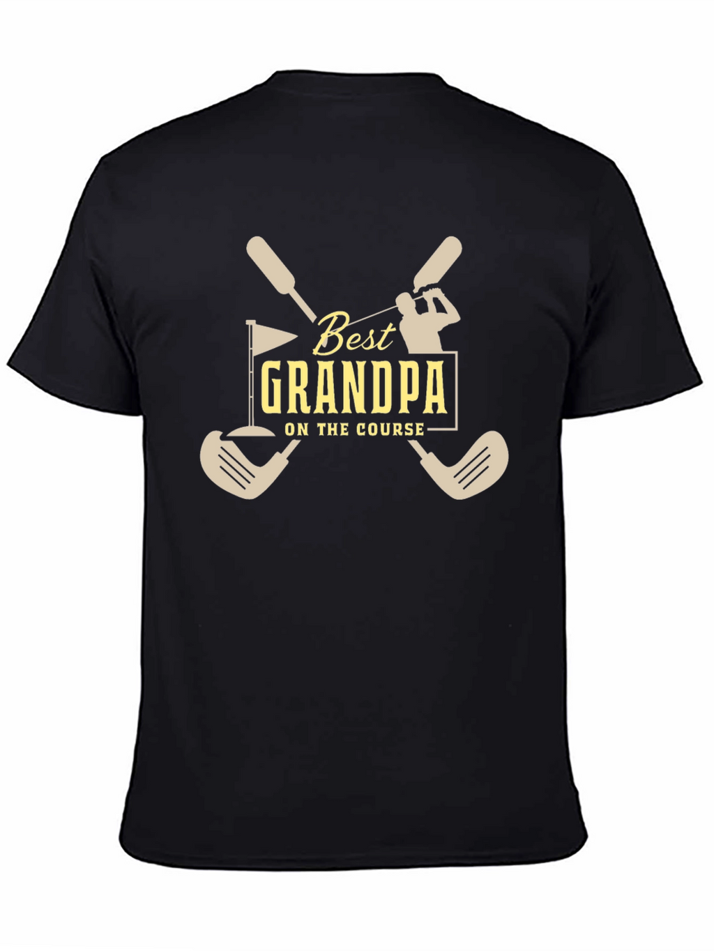 Best Grandpa Golf T-Shirt