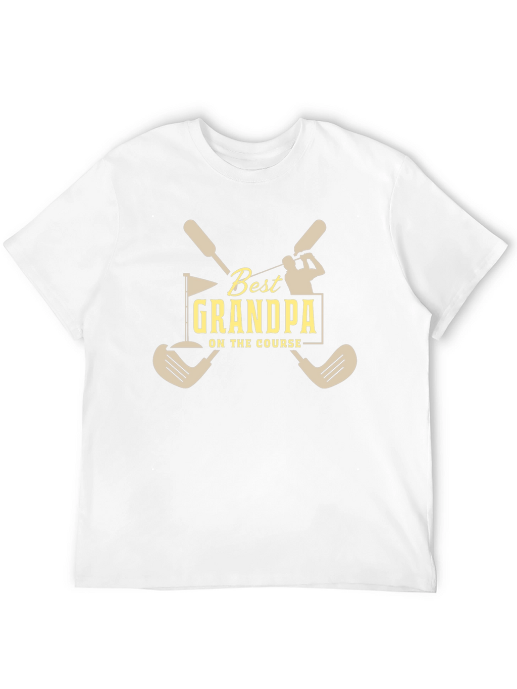 Best Grandpa Golf T-Shirt