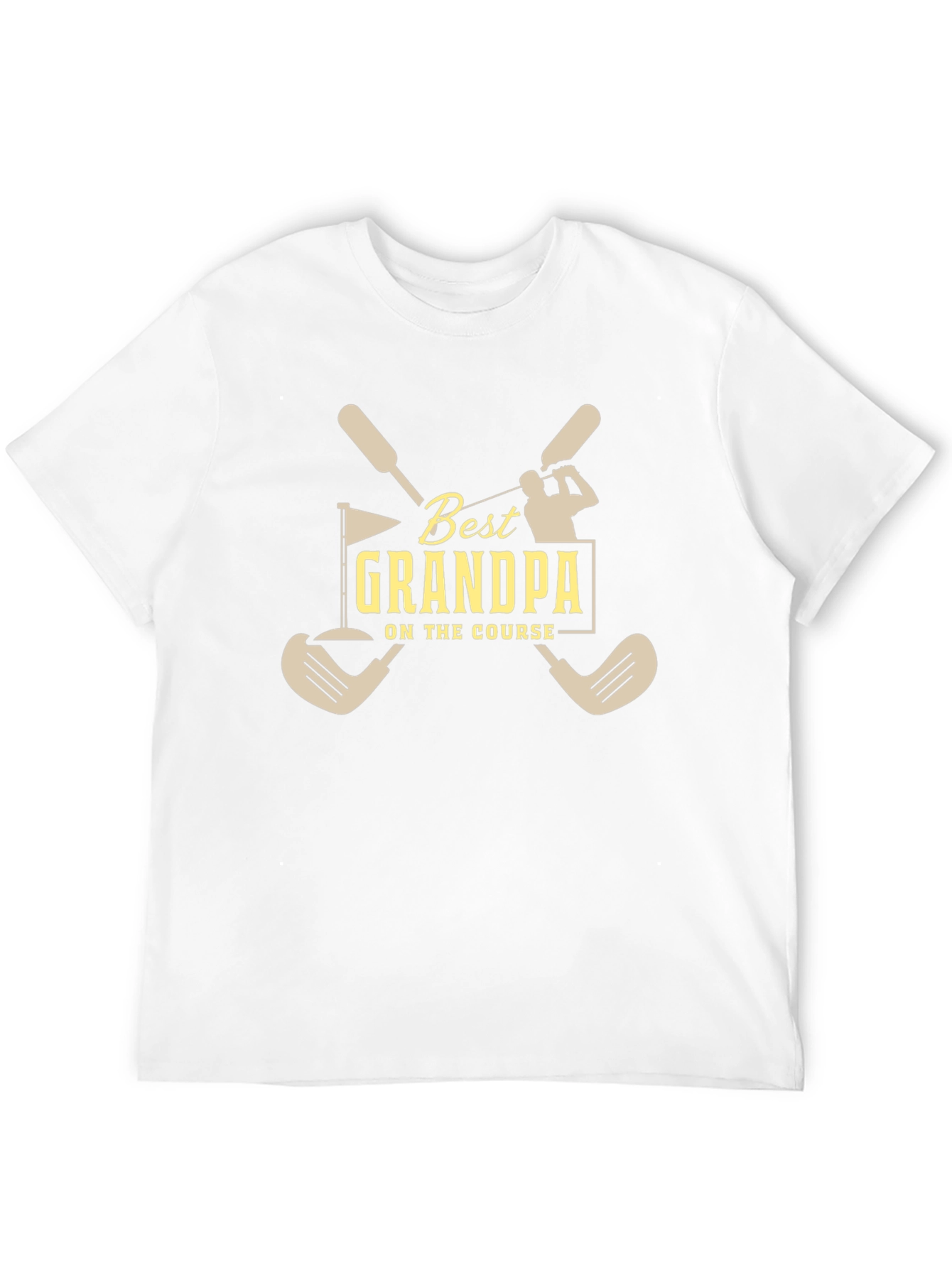 Best Grandpa Golf T-Shirt
