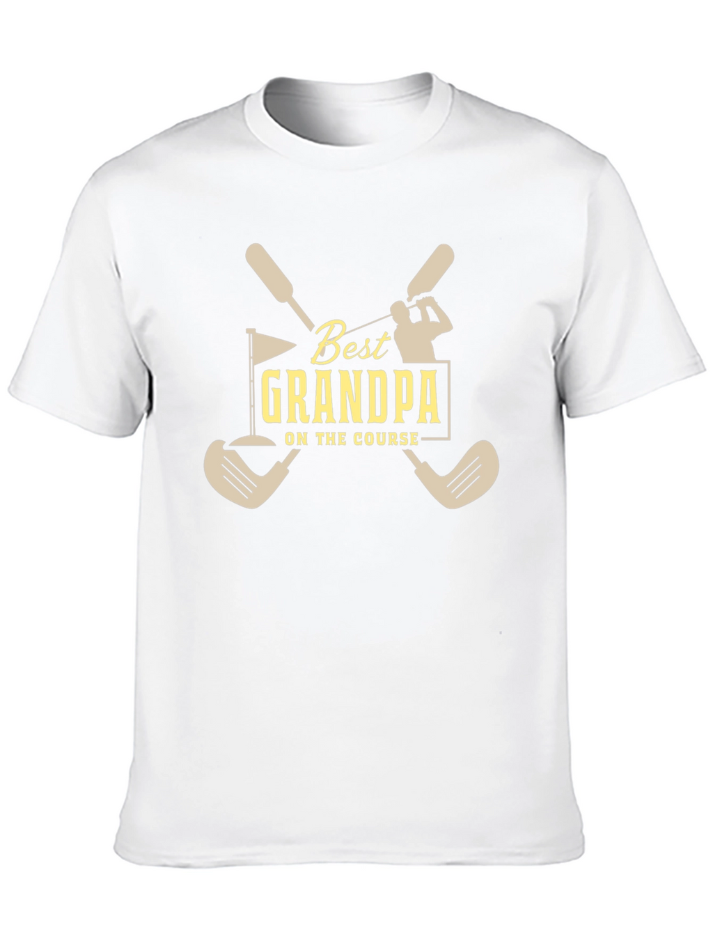 Best Grandpa Golf T-Shirt