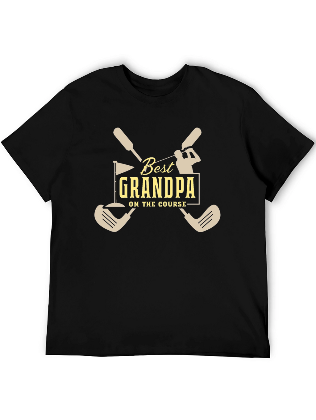 Best Grandpa Golf T-Shirt