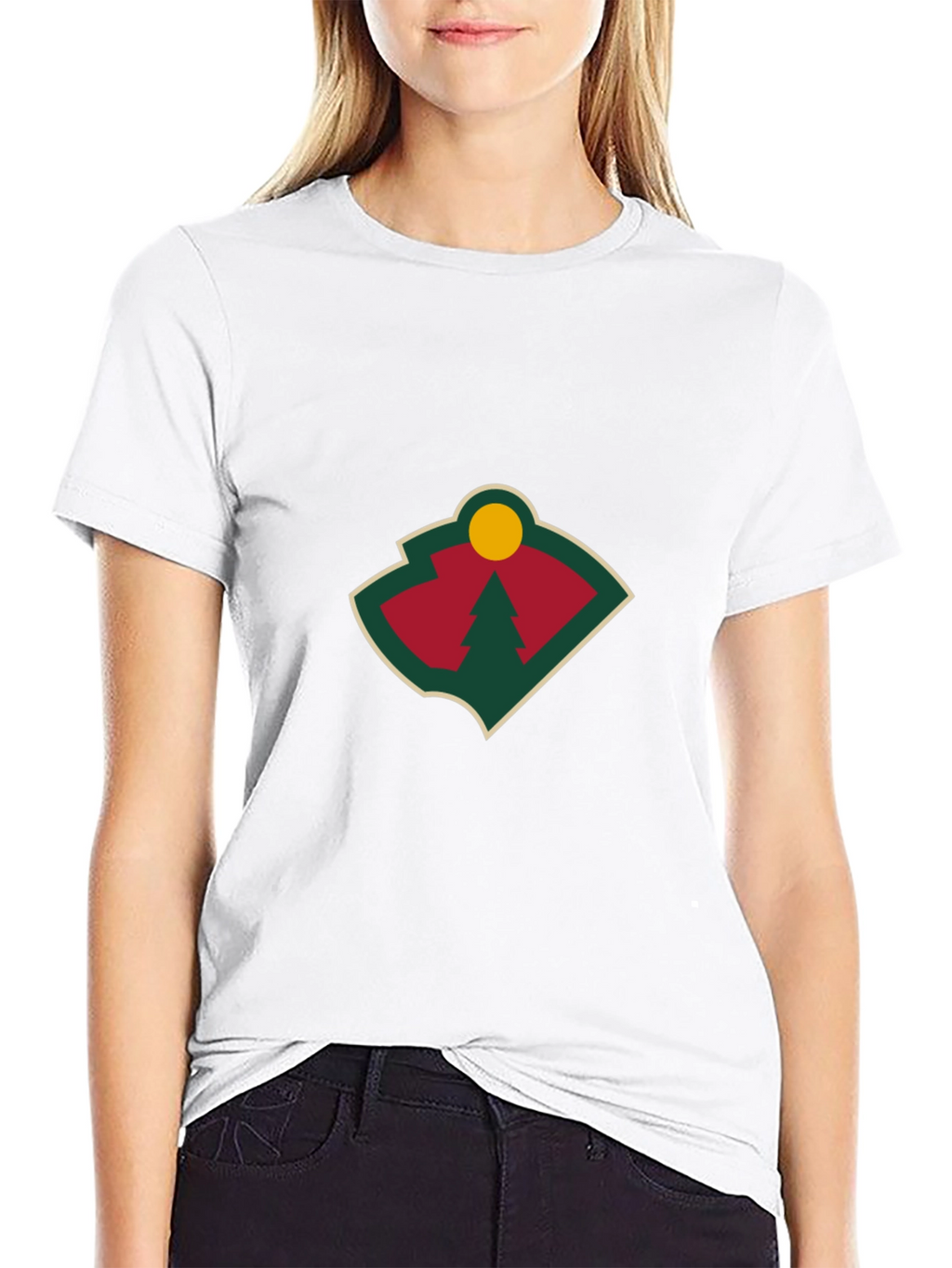 Nature Emblem Black Tee