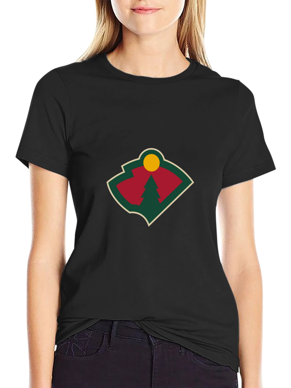Nature Emblem Black Tee